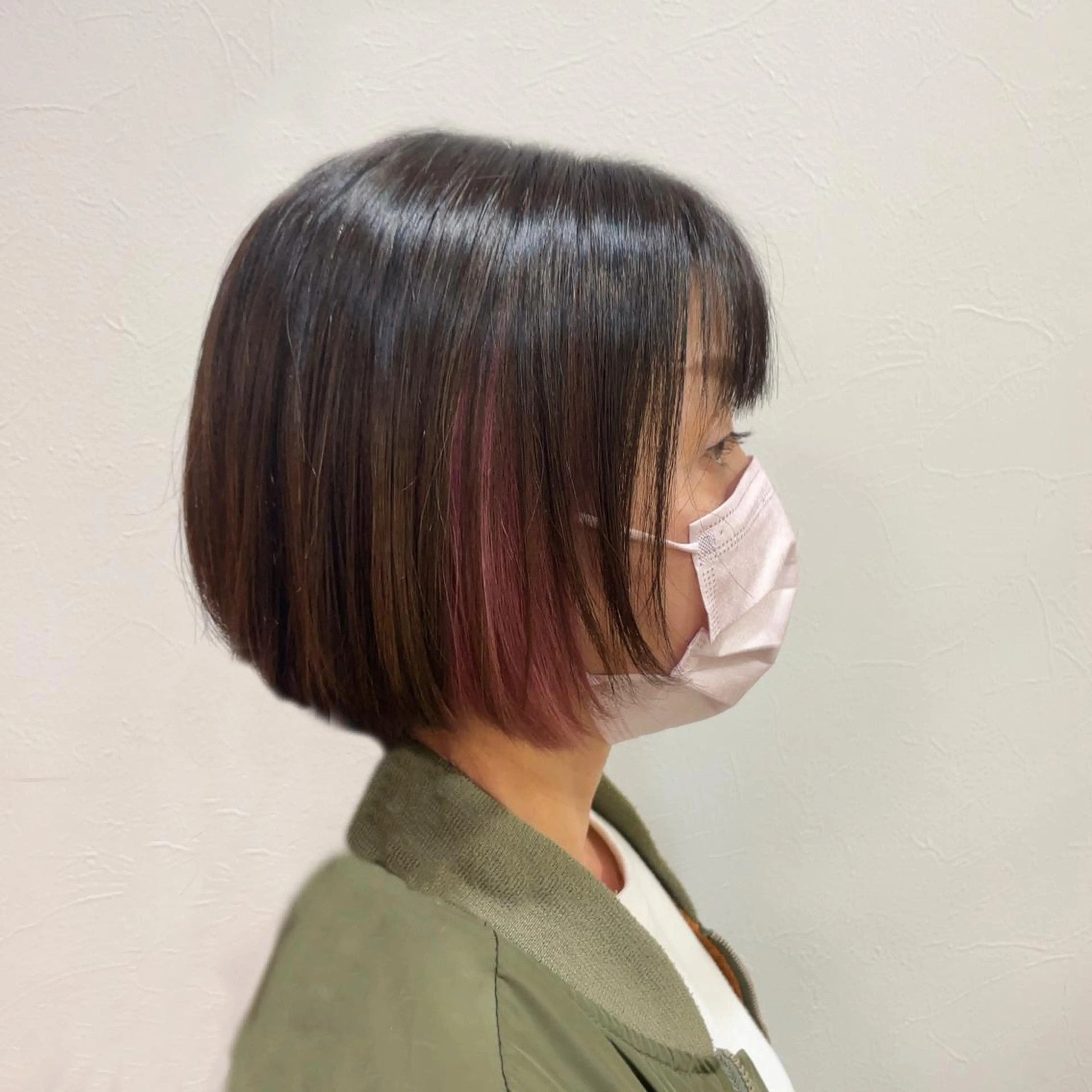 ショート カット ヘアカラー 山田 里美のヘアスタイル