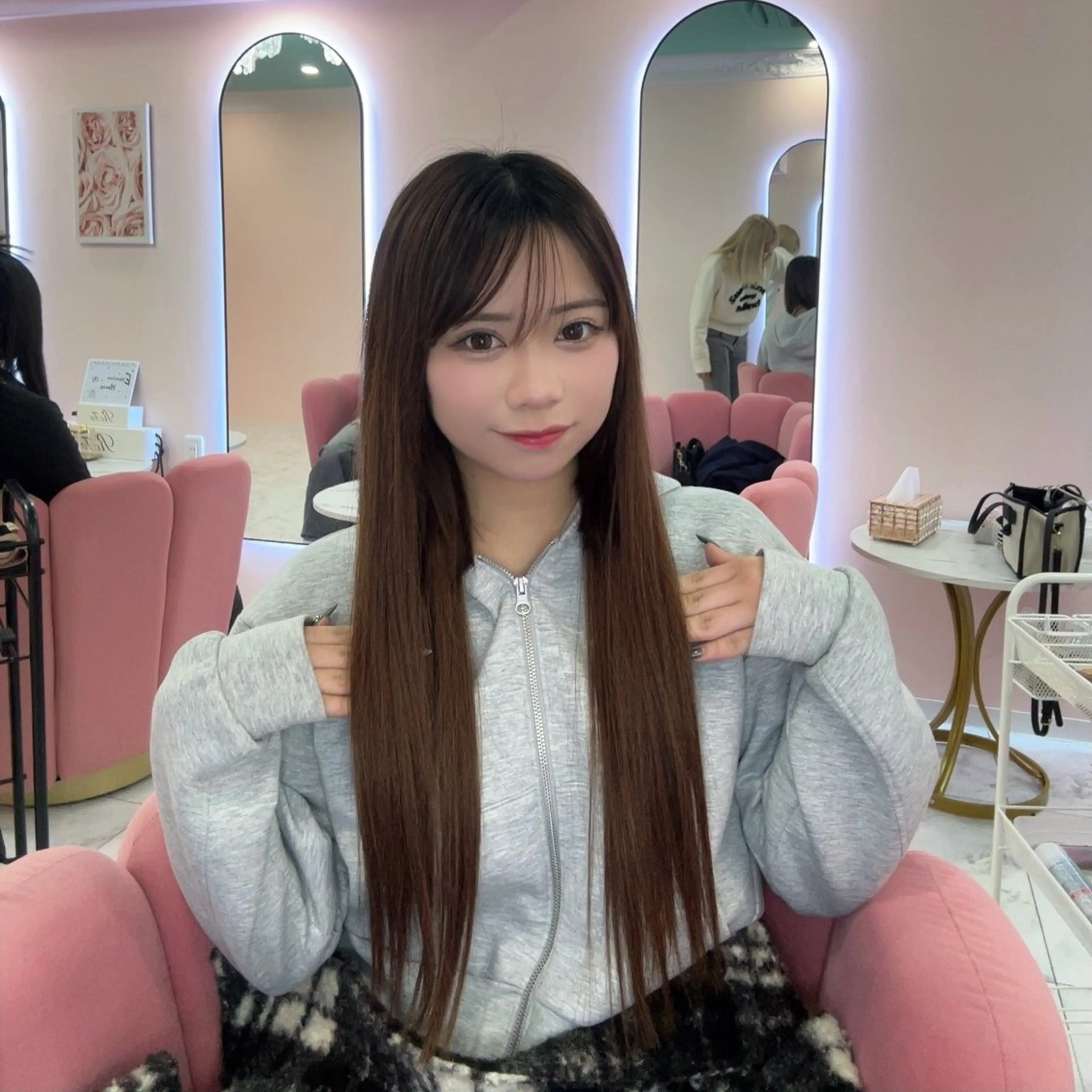 ロング カット エクステ シールエクステの女神 🍑Momo🍑のヘアスタイル