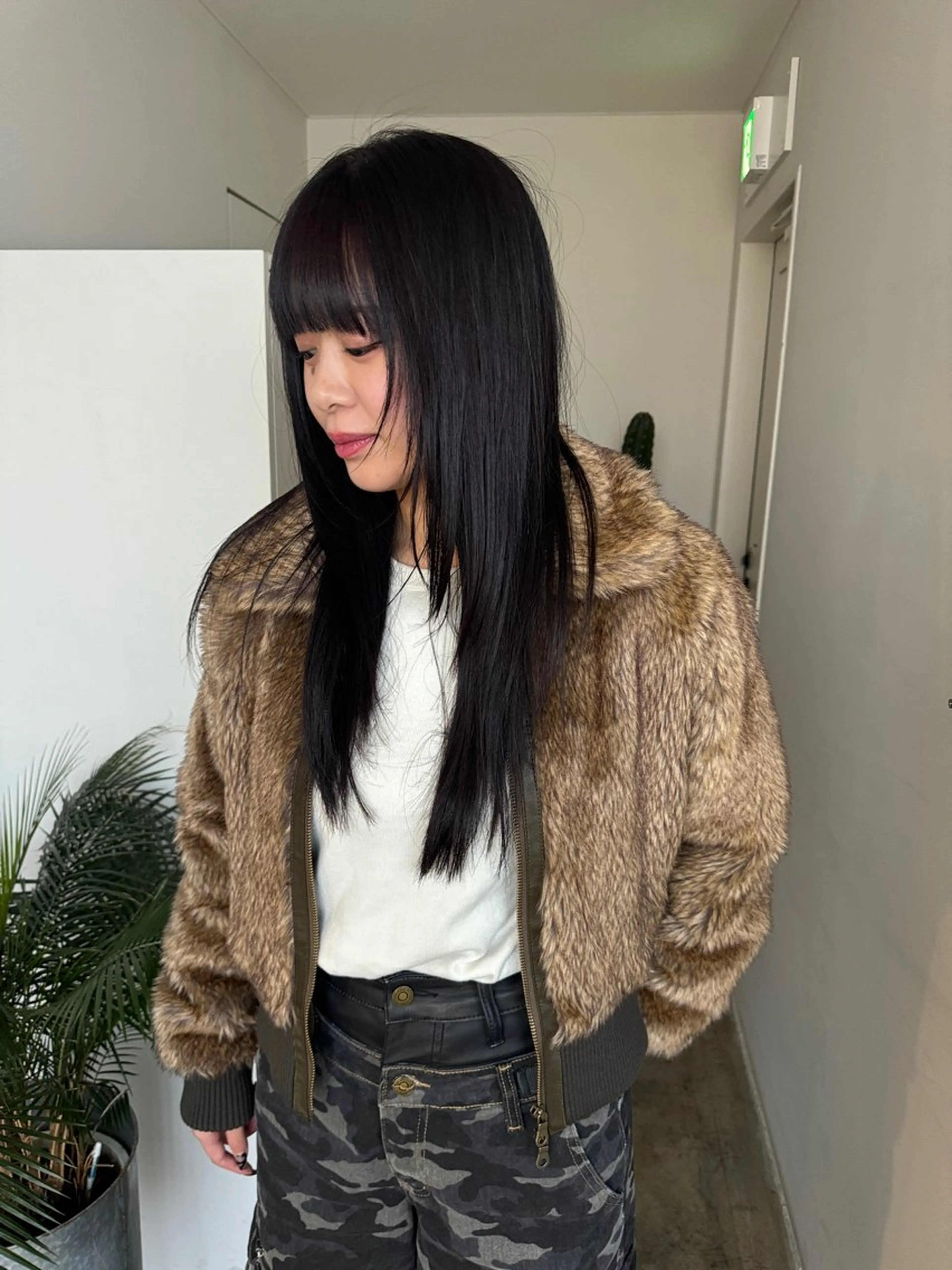 ロング カラー 透明感カラー レイヤーカット 小顔カット ショート・ボブパーマ 指名No.1かけるのヘアスタイル