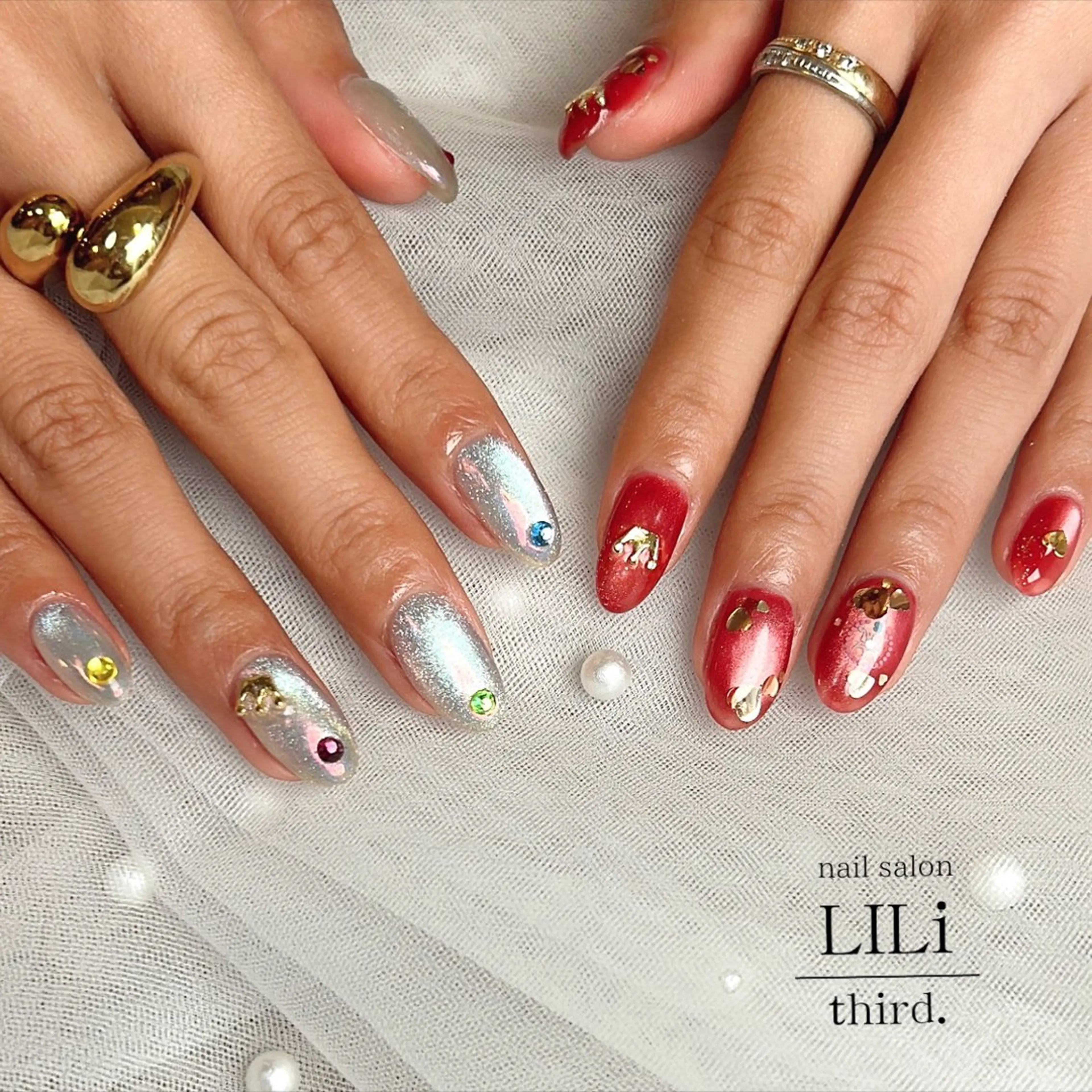 ネイル 持ち込み ハンドネイル Saya ᵕ̈*のネイルデザイン