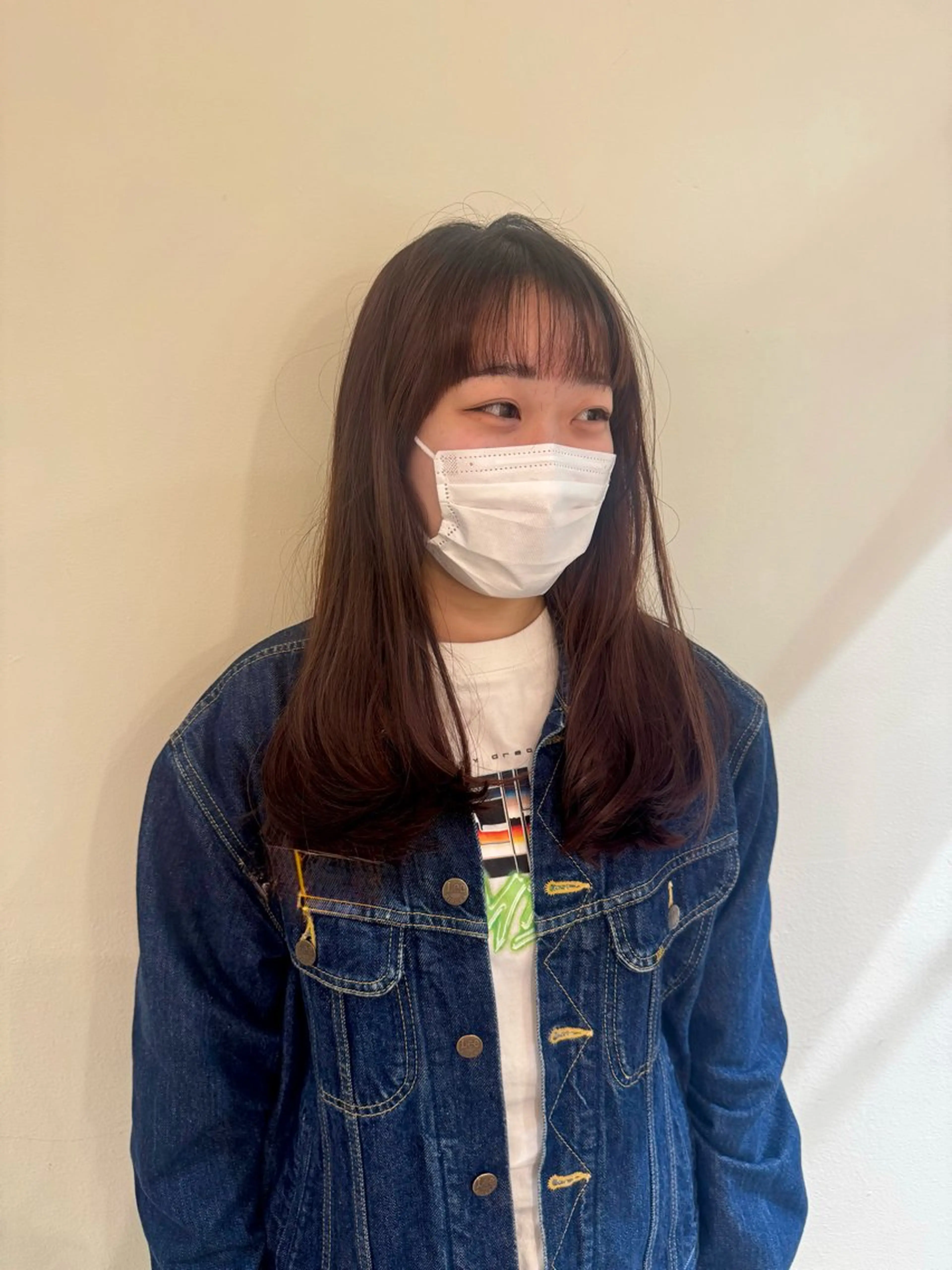 ロング カット ヘアカラー トリートメント タツキ／レイヤー／ パーマ／艶カラーのヘアスタイル