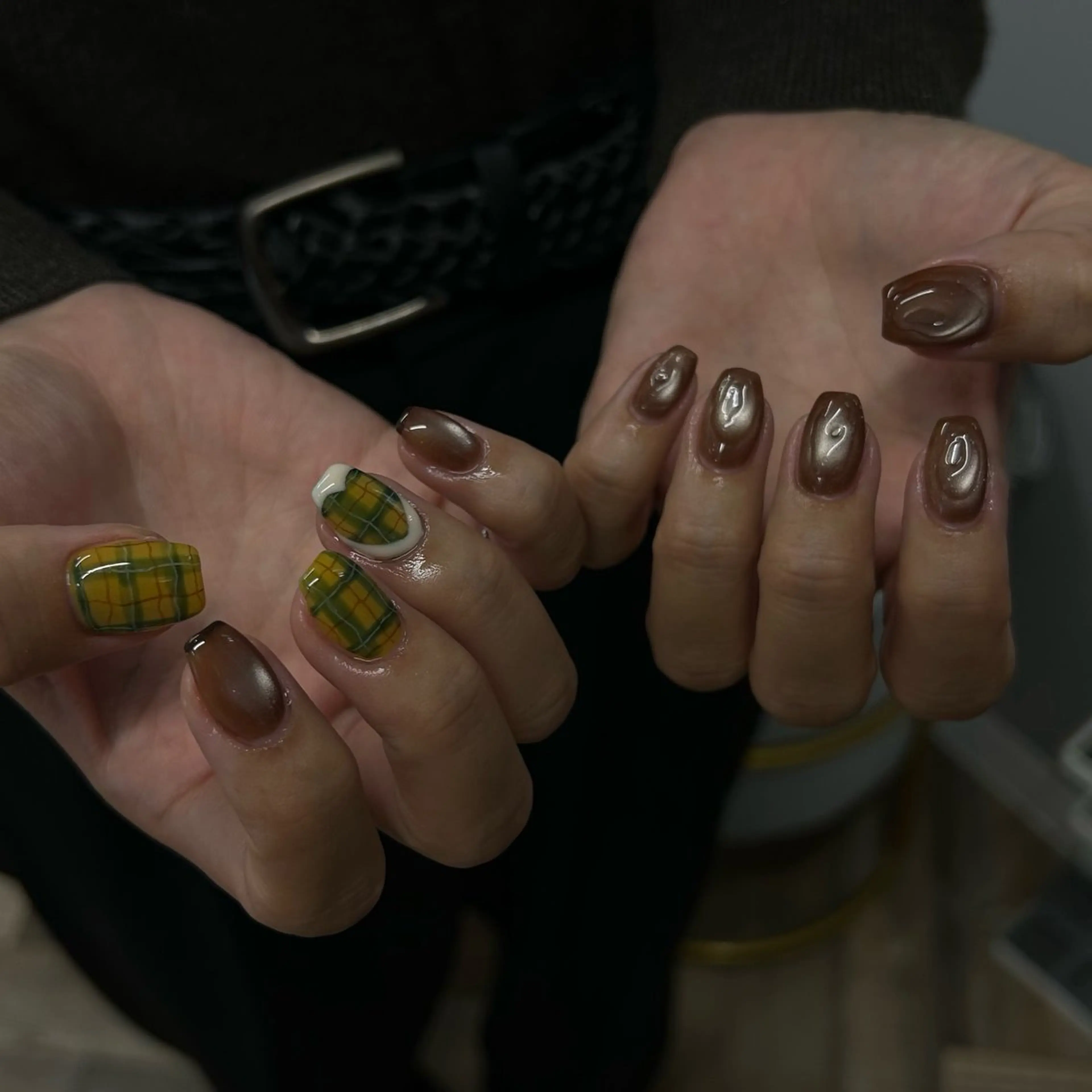 ネイル ハンドネイル mark by 7 LOOKS yukaのネイルデザイン