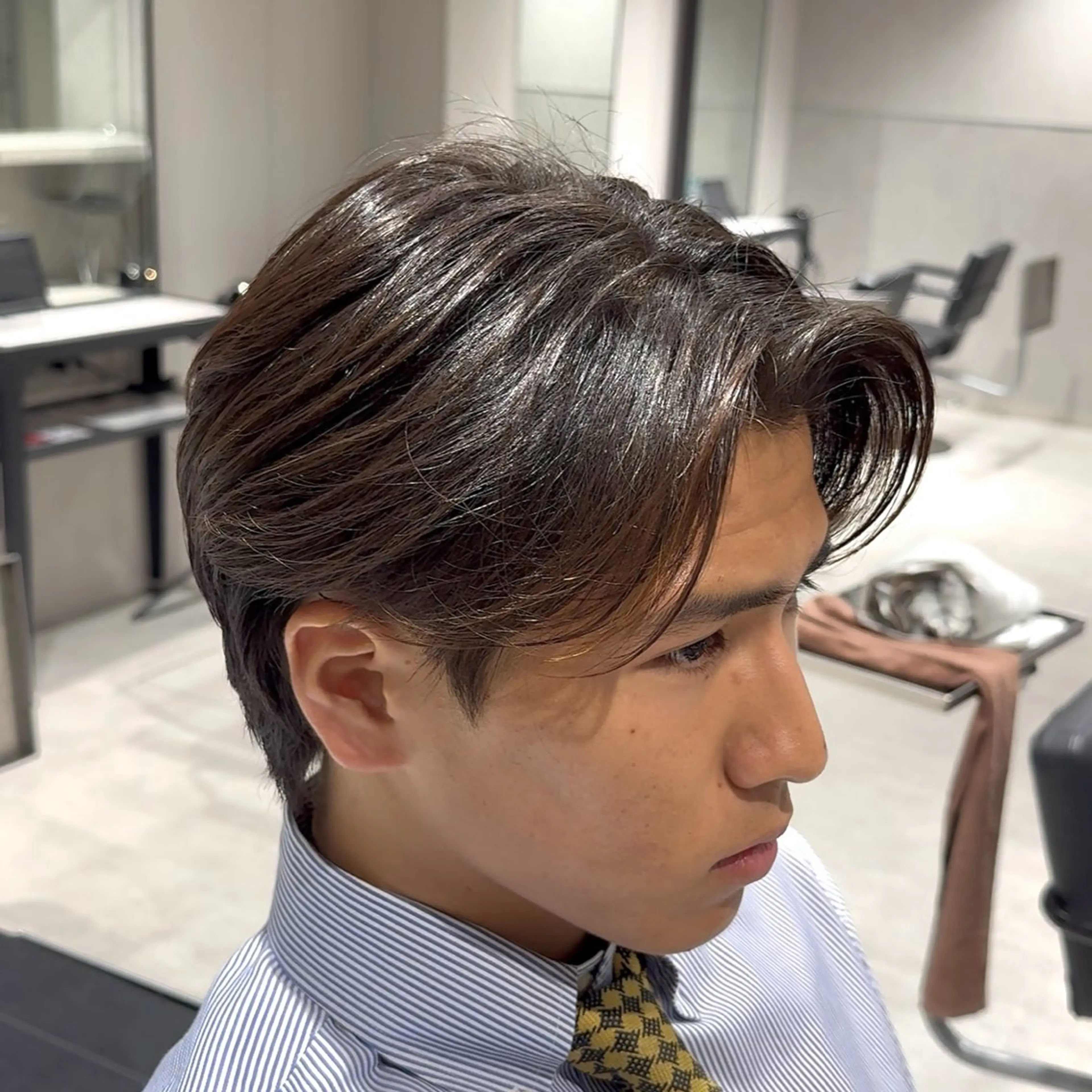 パーマ メンズ メンズパーマ カット 縮毛矯正 曲がる縮毛/カルマパ ーマ/池袋/横村大全のヘアスタイル