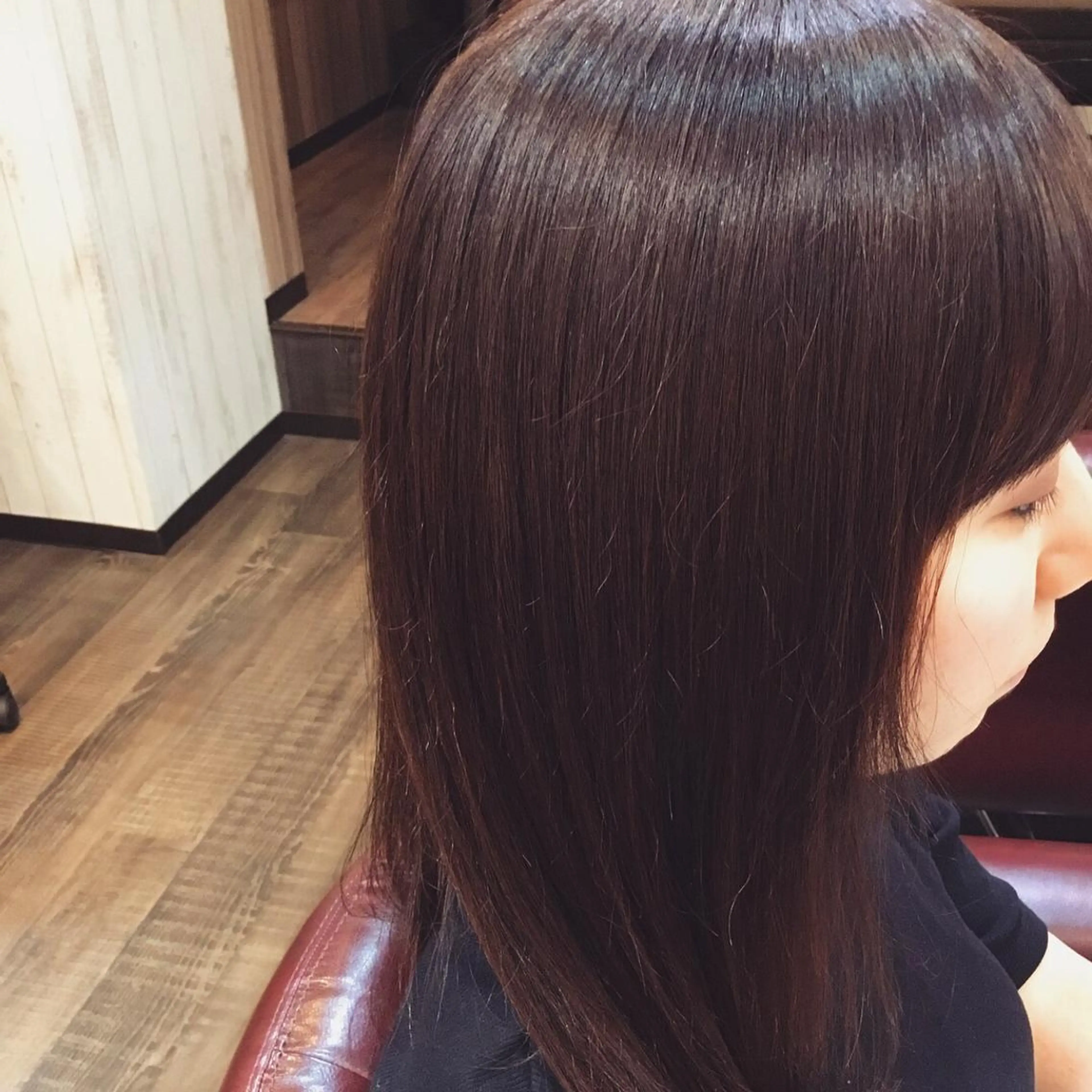 ミディアム カラー パーマ embrace エンブレイスのヘアスタイル