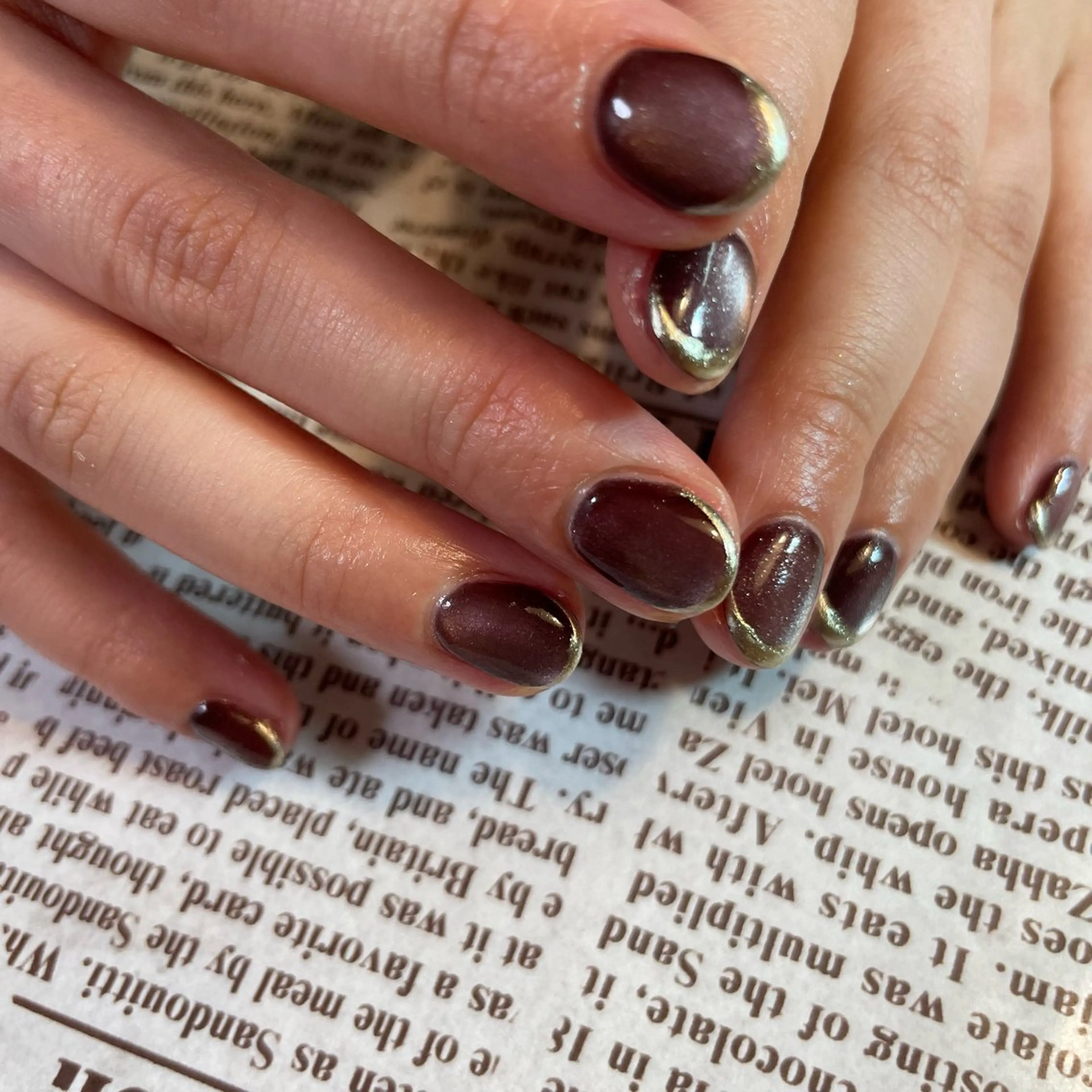 ネイル マグネットネイル la vela tokyo所属・sodeyama kotoneのネイルデザイン