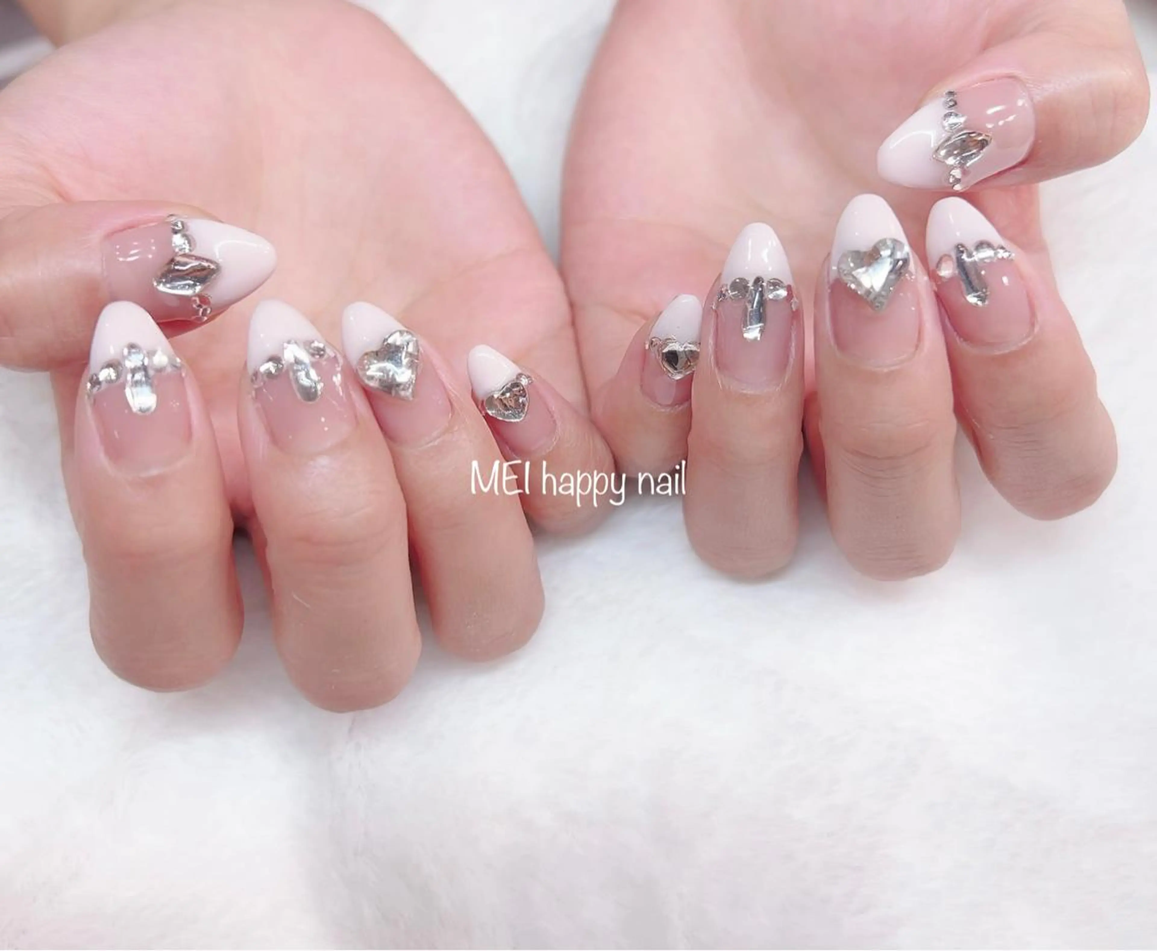 ネイル 北浦和 自爪育成ケアのネイルデザイン