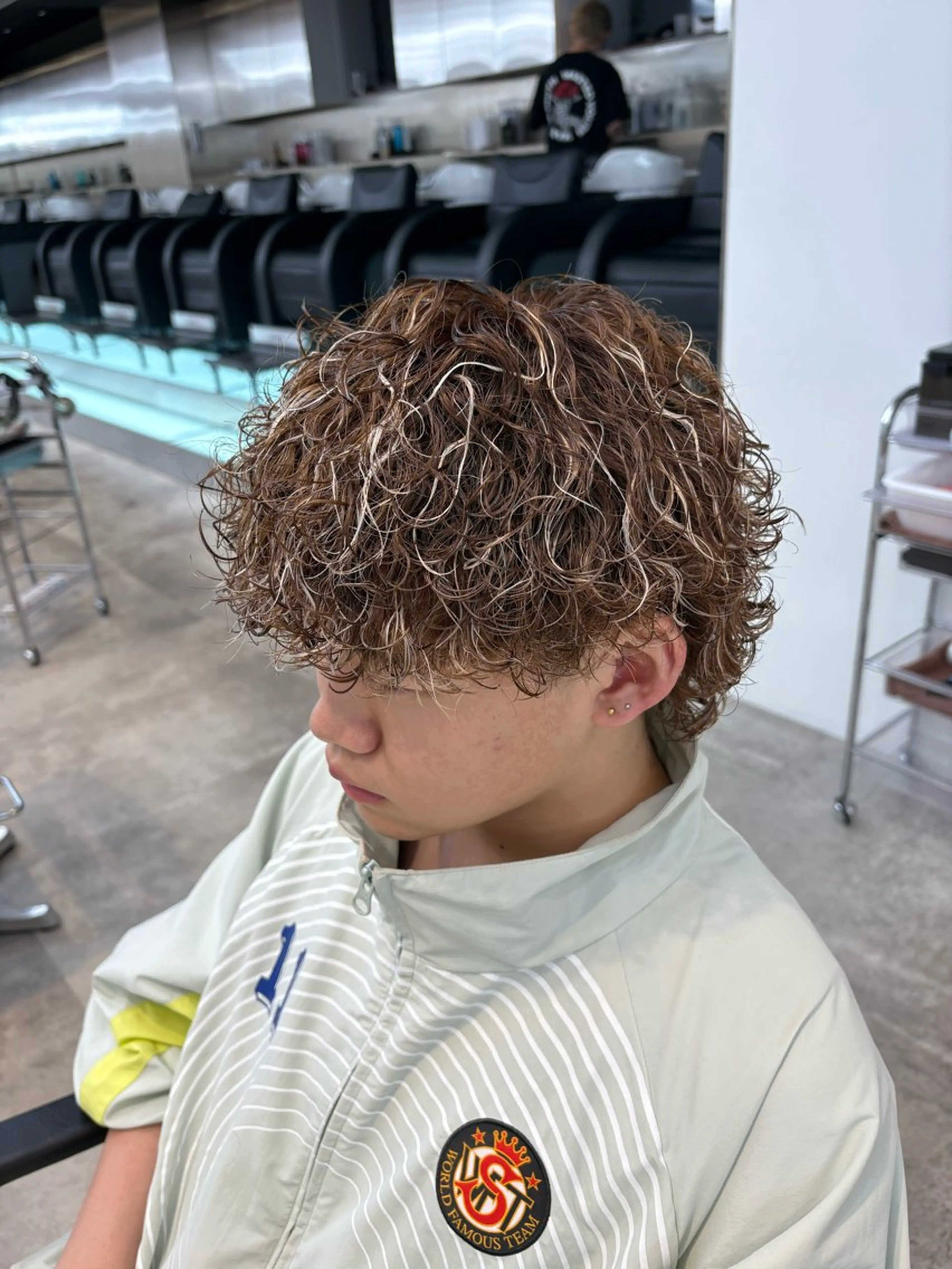 カラー パーマ メンズ カット ヘアカラー パーマ fifth 武正 琉生のヘアスタイル
