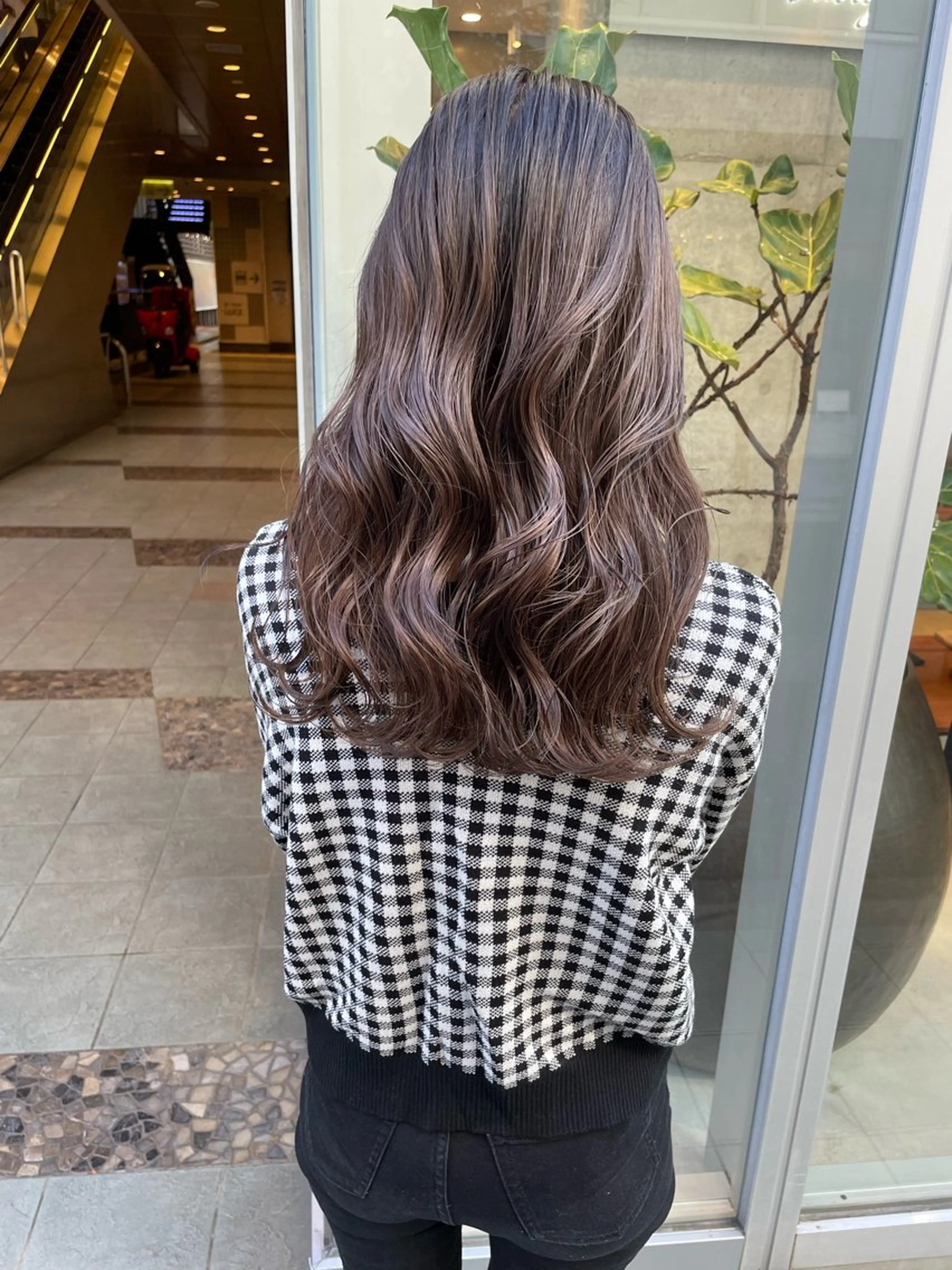 ロング カラー ヘアカラー 髪質改善will hairdesignのヘアスタイル