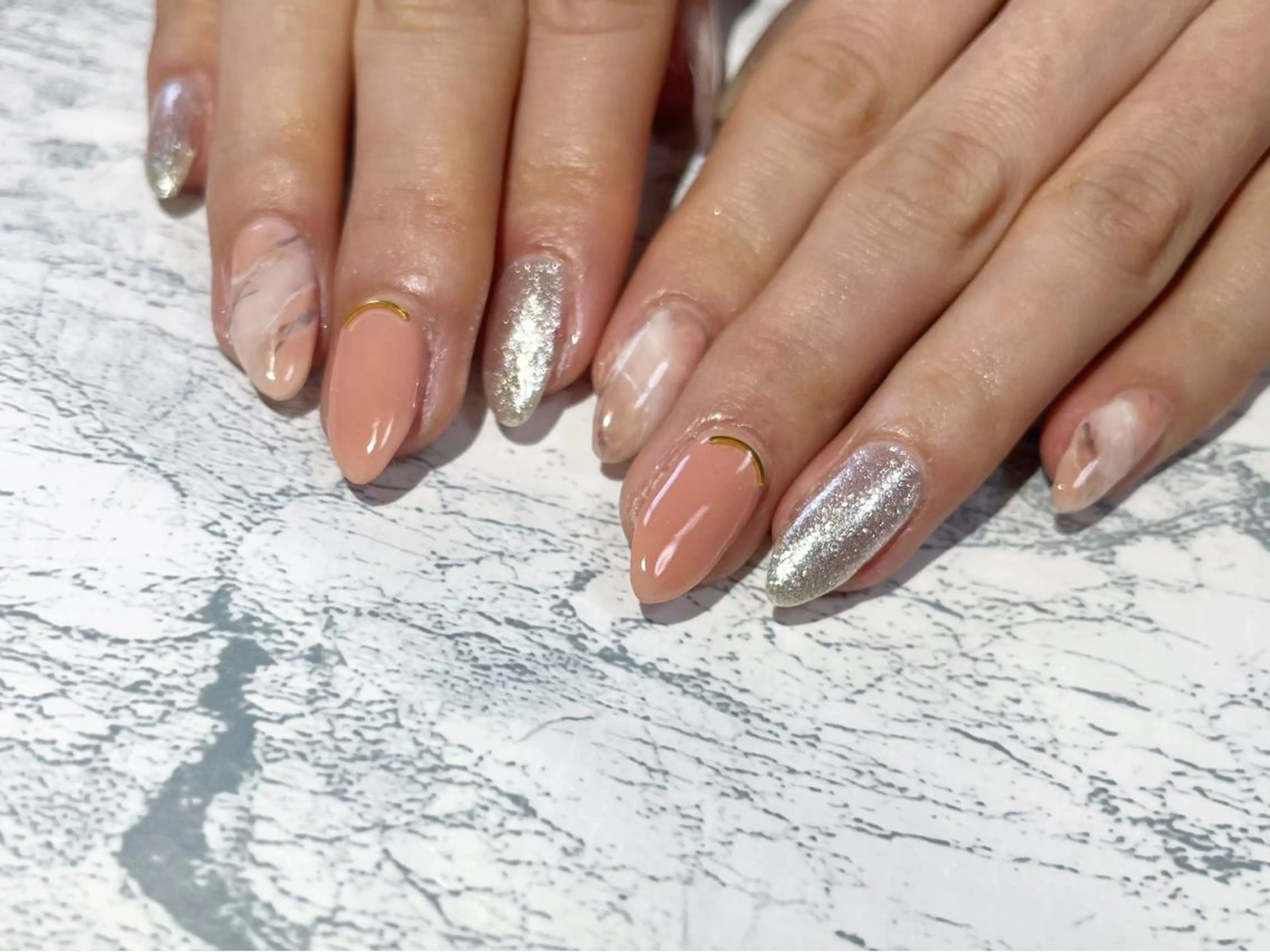 ネイル フットネイル ニュアンスネイル シンプルネイル 春ネイル 夏ネイル ネイル フフラ所属・nail fufla ♡yamane♡のネイルデザイン