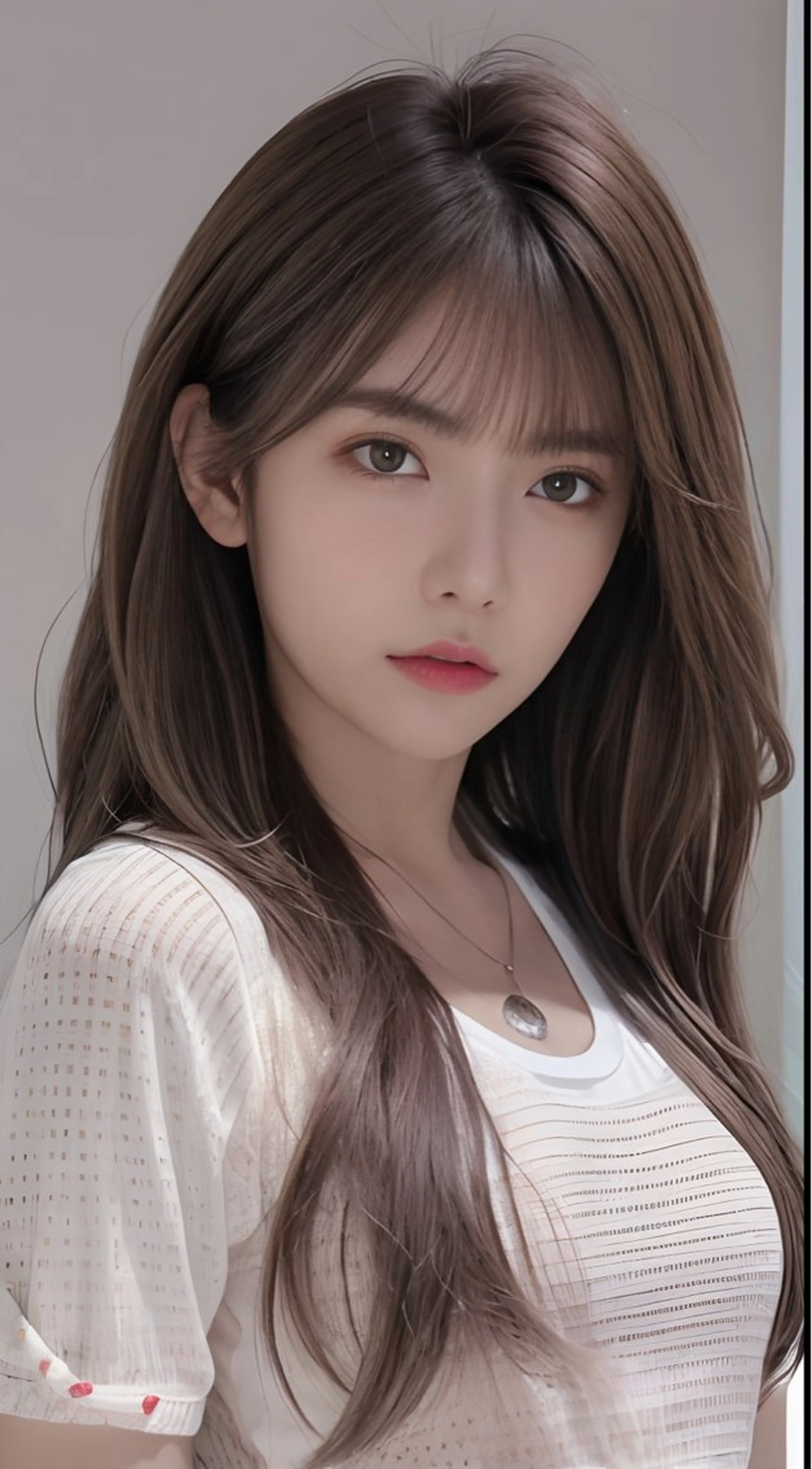 ミディアム カラー 高島大登/顔周り /レイヤーカットのヘアスタイル