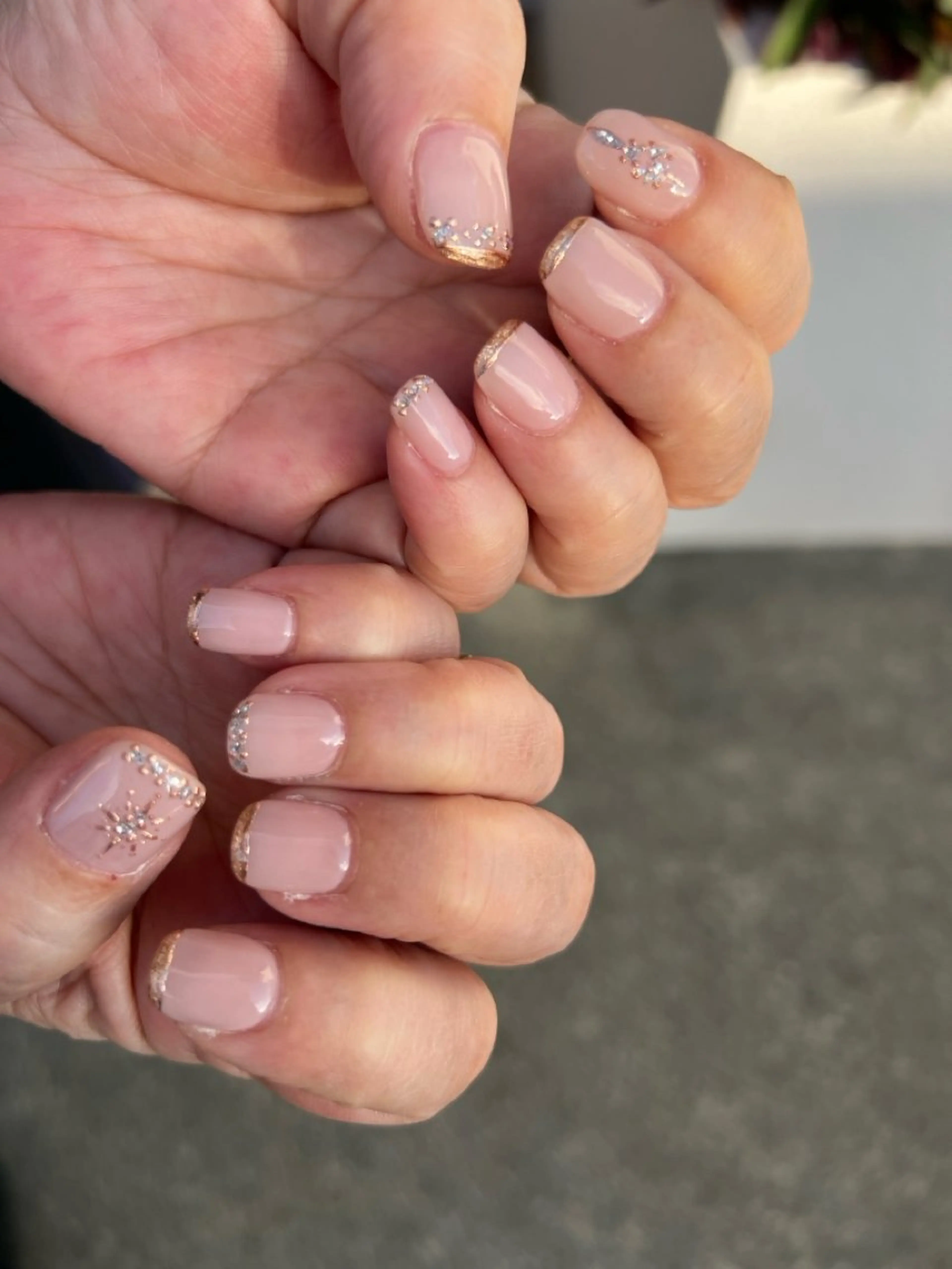 ネイル ハンドネイル ハンドケア Ri.nail オクマトモカのネイルデザイン