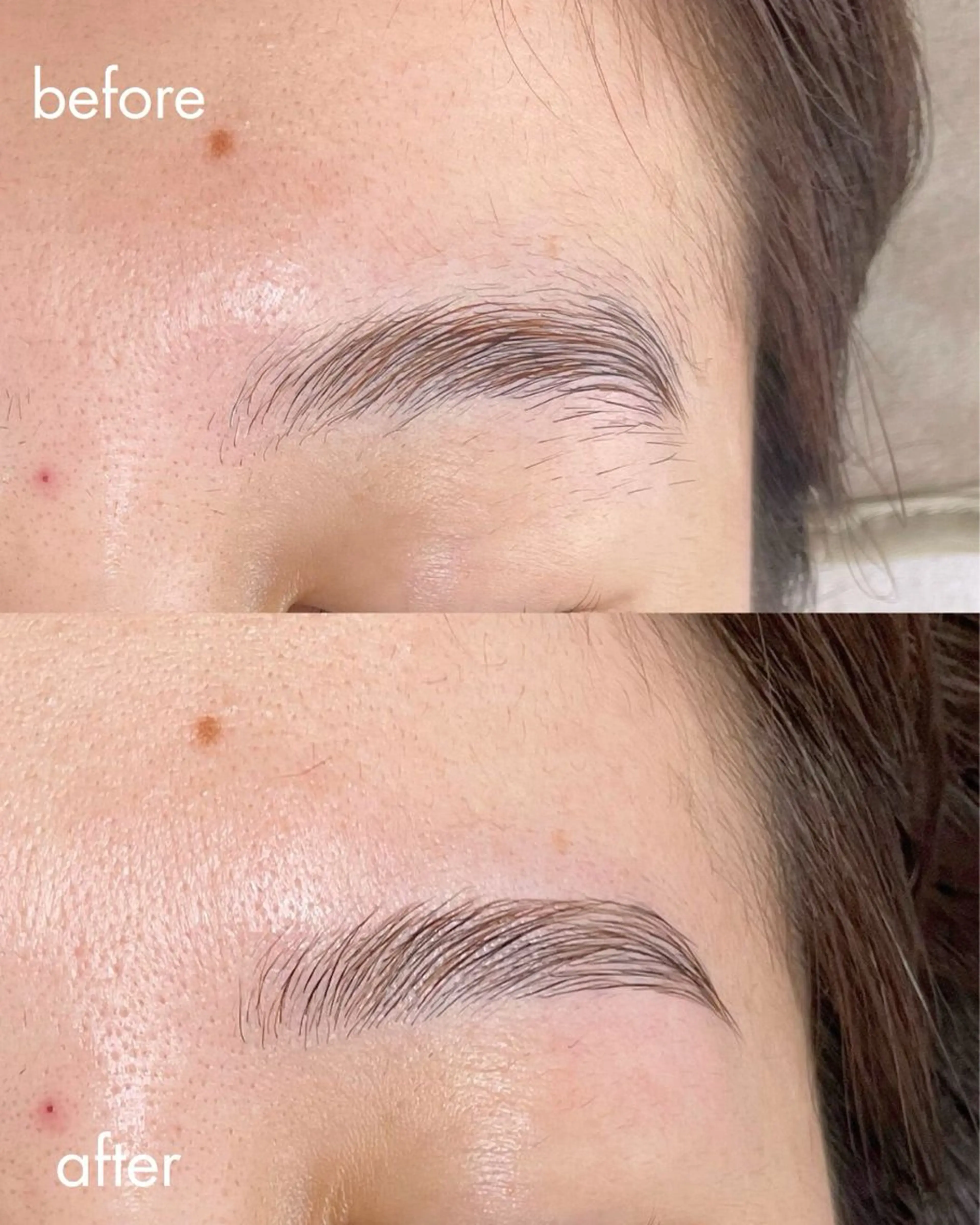 眉毛迷子必見！ハリウッドブロウリフト×WAX脱毛の写真