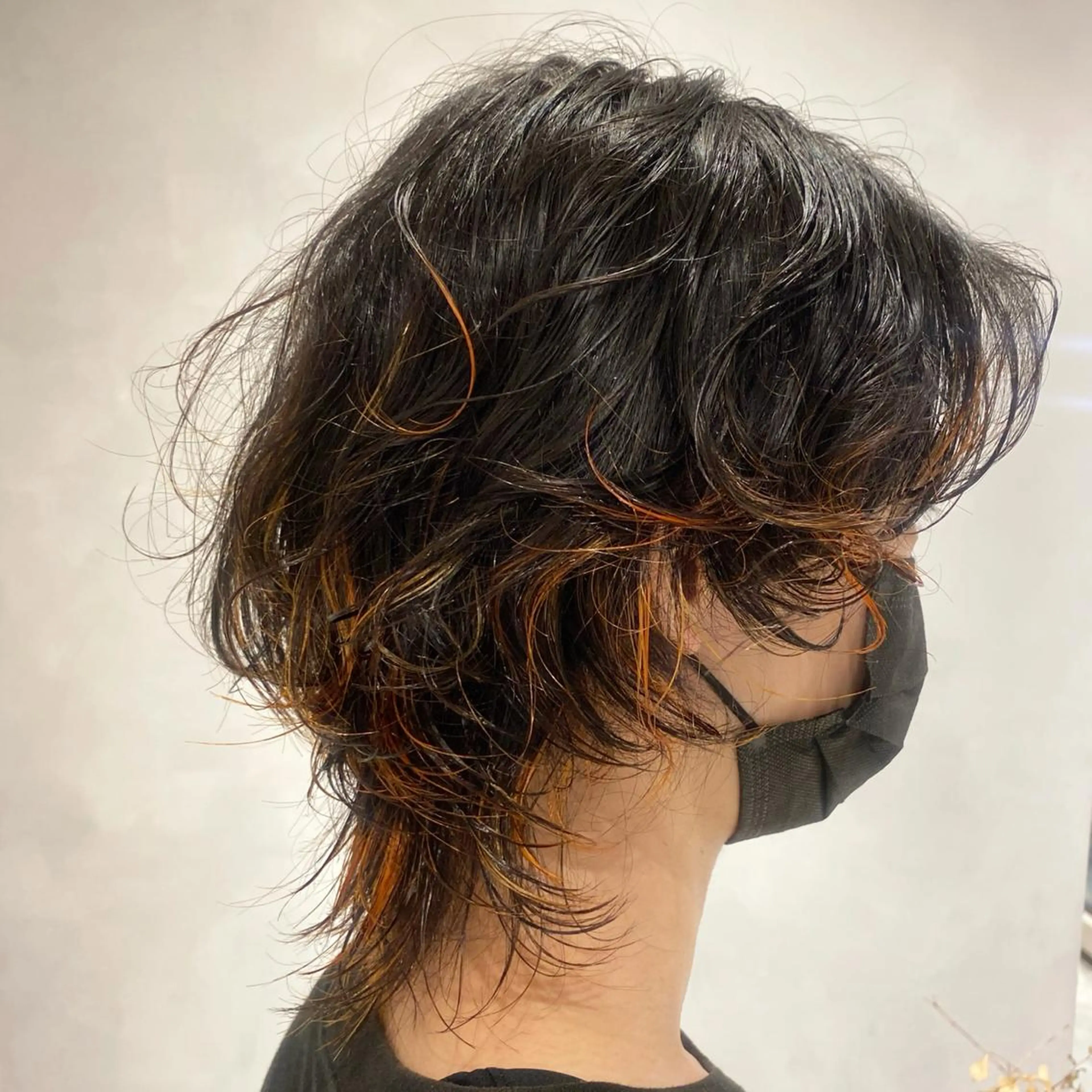 カラー パーマ メンズ ヘアカラー トリートメント デザインカラー/パー マ🦖外岡咲希🦖のヘアスタイル