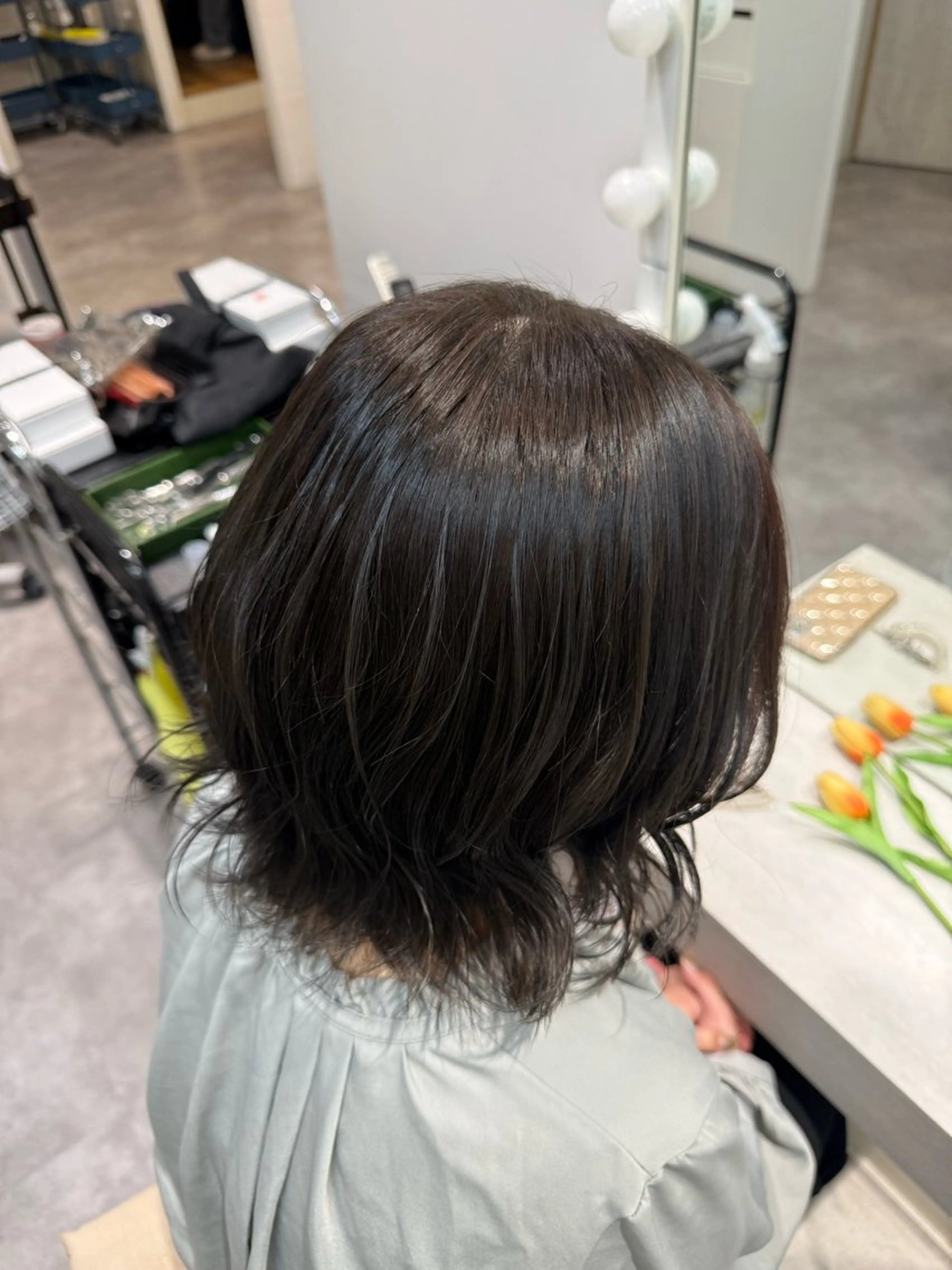 カラー CARE神戸店所属・SAKI /カラー/神戸/三宮のヘアスタイル