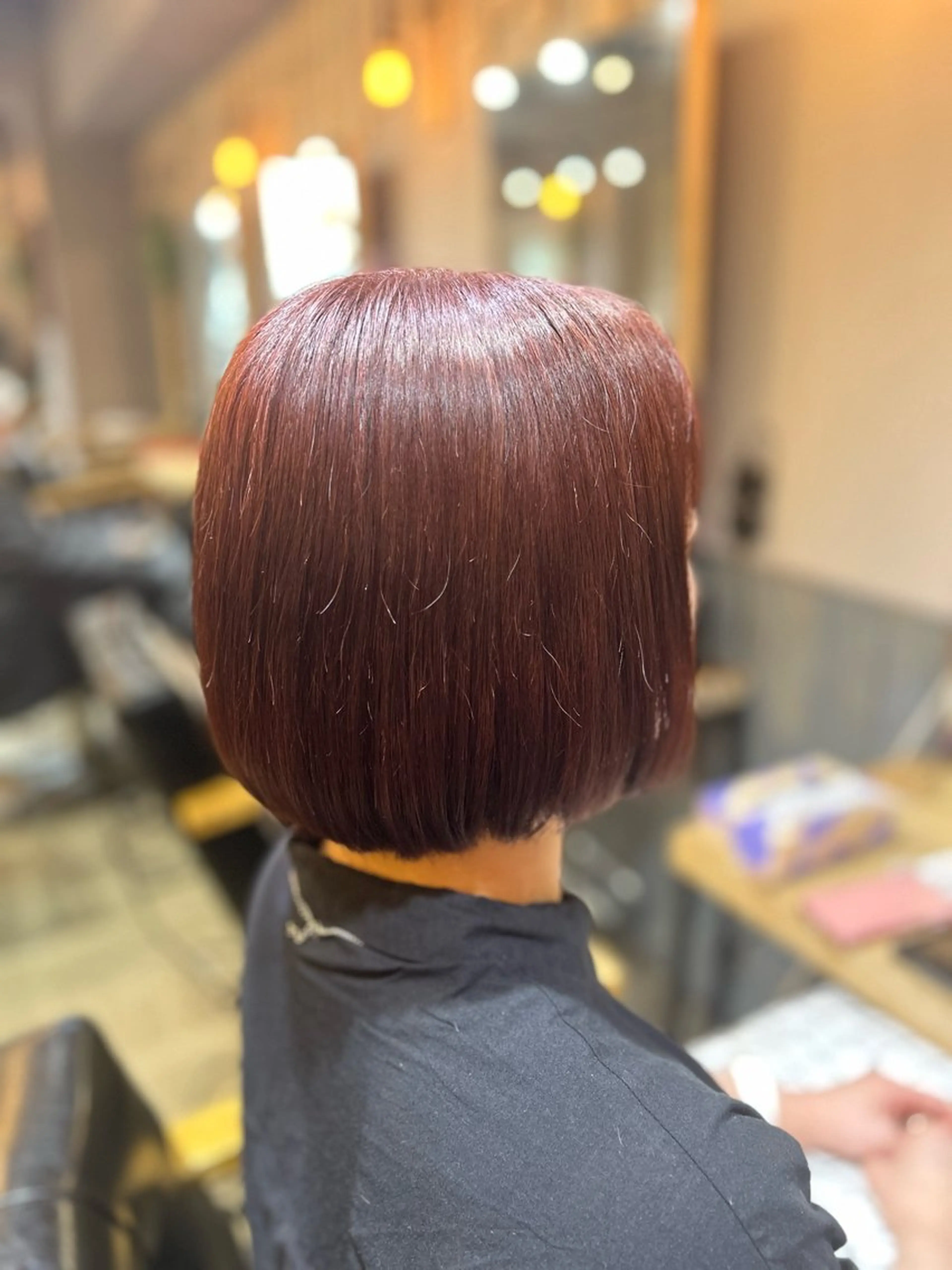 ショート カット ヘアカラー 縮毛矯正 トリートメント agu hair fonte   大泉学園所属・園田 彩音のヘアスタイル