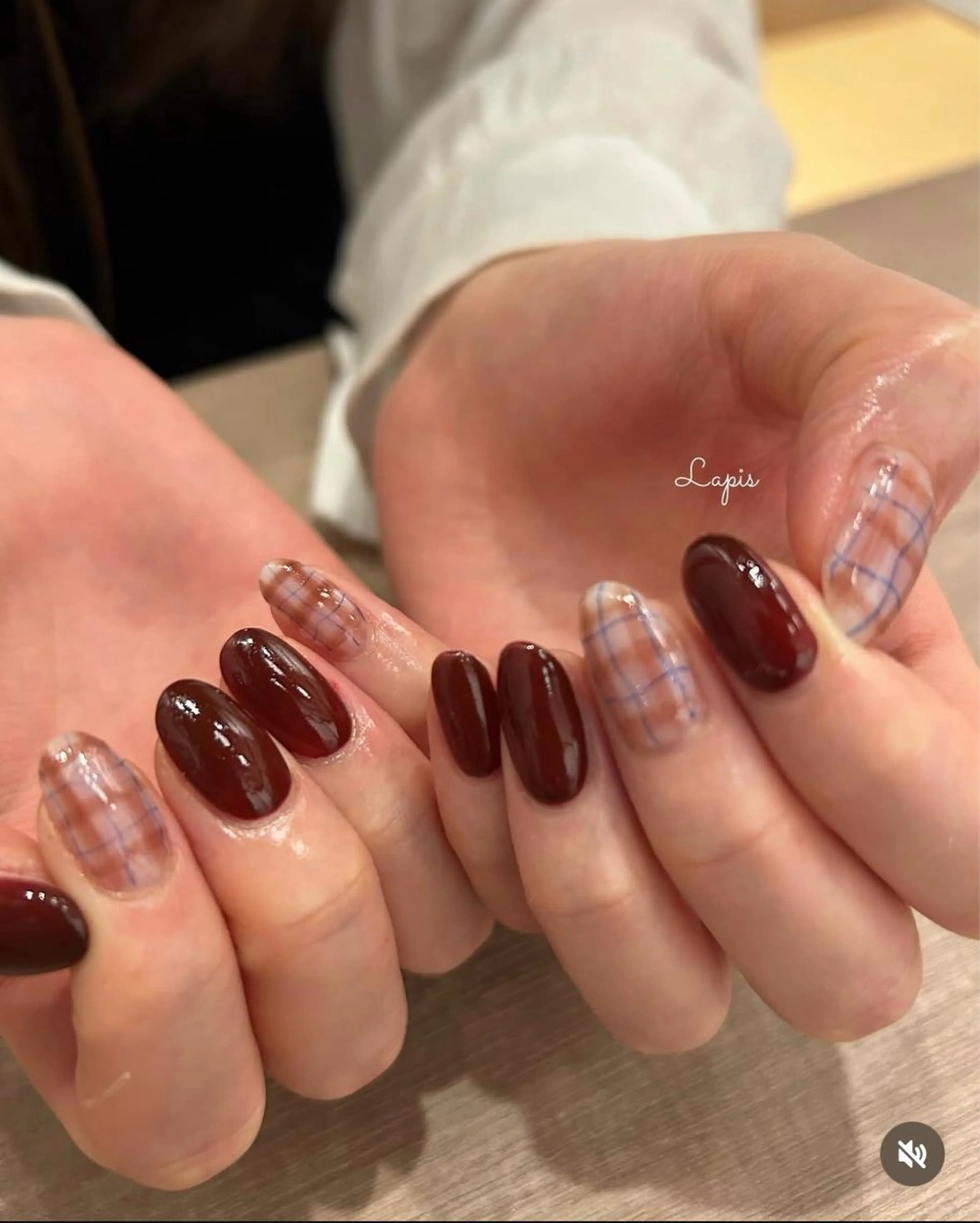 ネイル ハンドネイル Lapis *のネイルデザイン