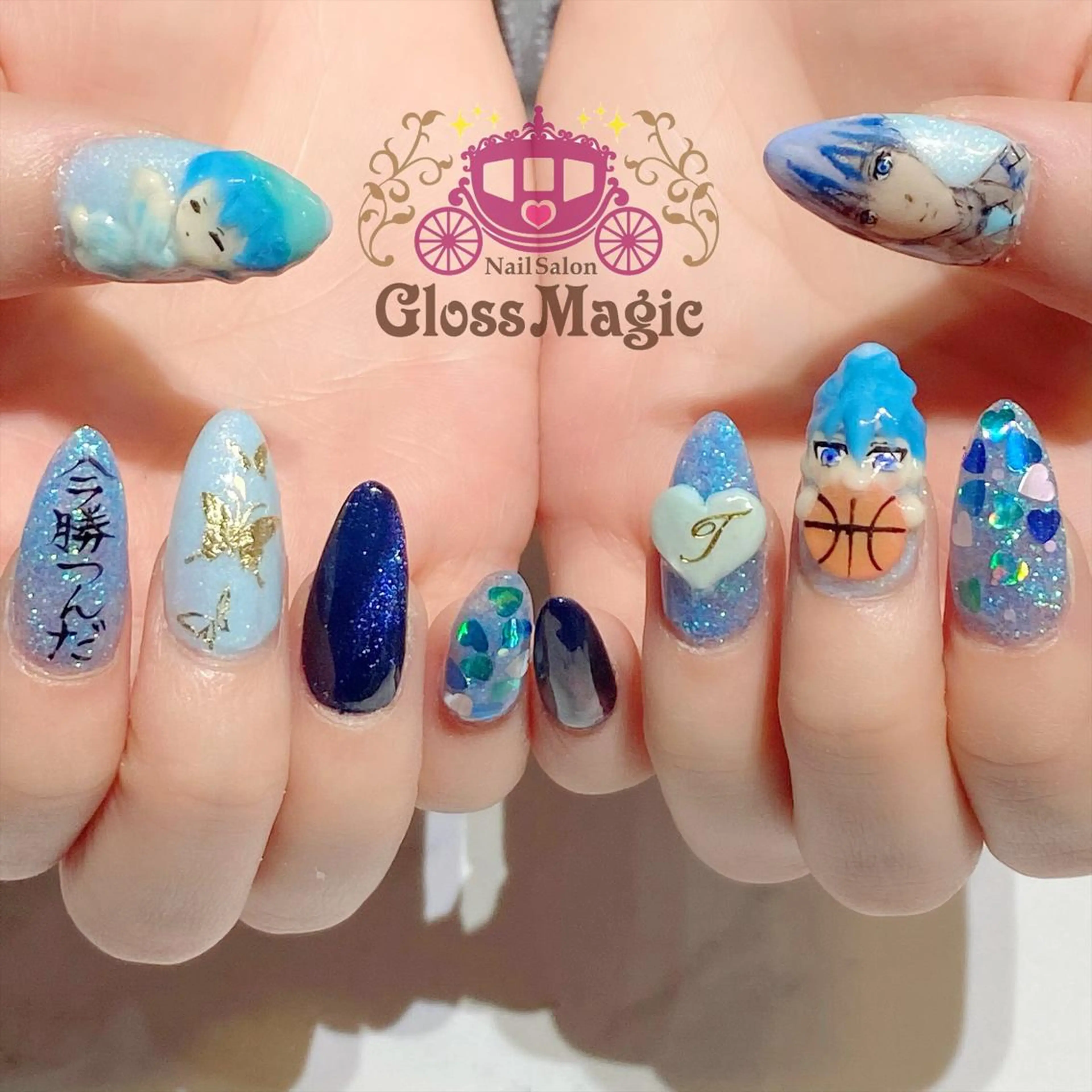 ネイル アートネイル 長さ出し スカルプネイル ハンドネイル YUN 💅のネイルデザイン