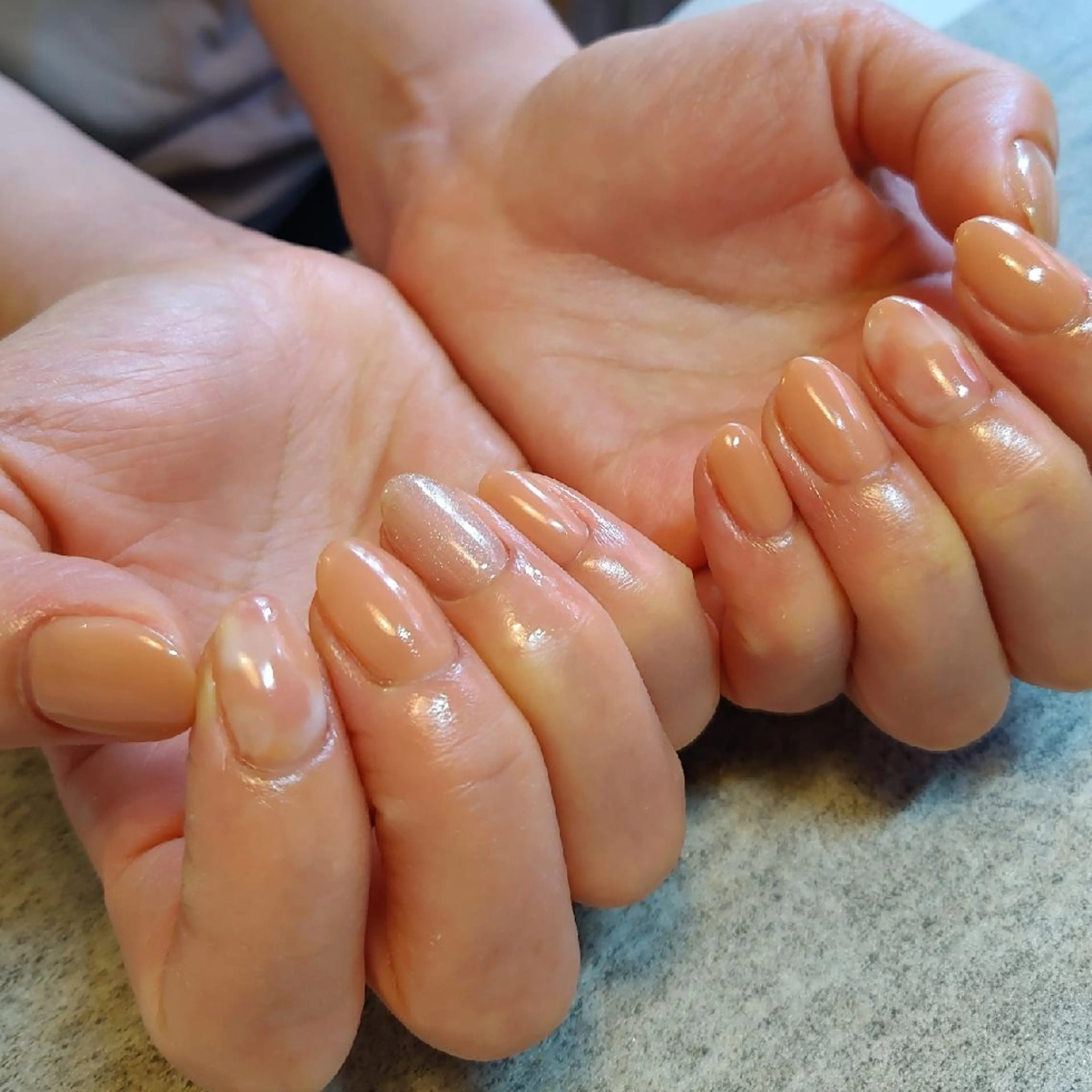 ネイル ニュアンスネイル ジェヌインネイル 河内のネイルデザイン