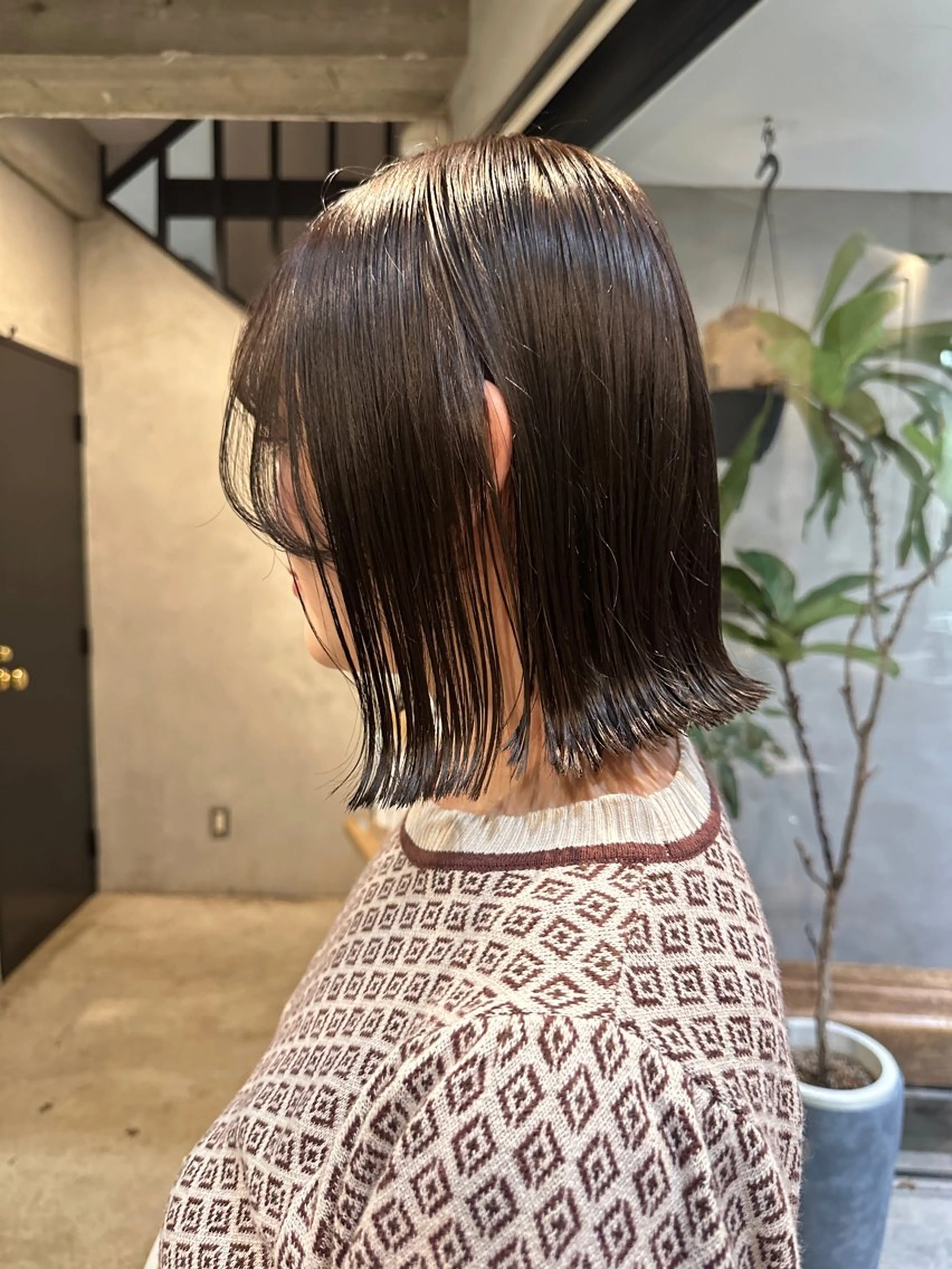 ショート ボブ カット ヘアカラー トリートメント 森田楓乃/上前津/ 大須/ブリーチカラーのヘアスタイル