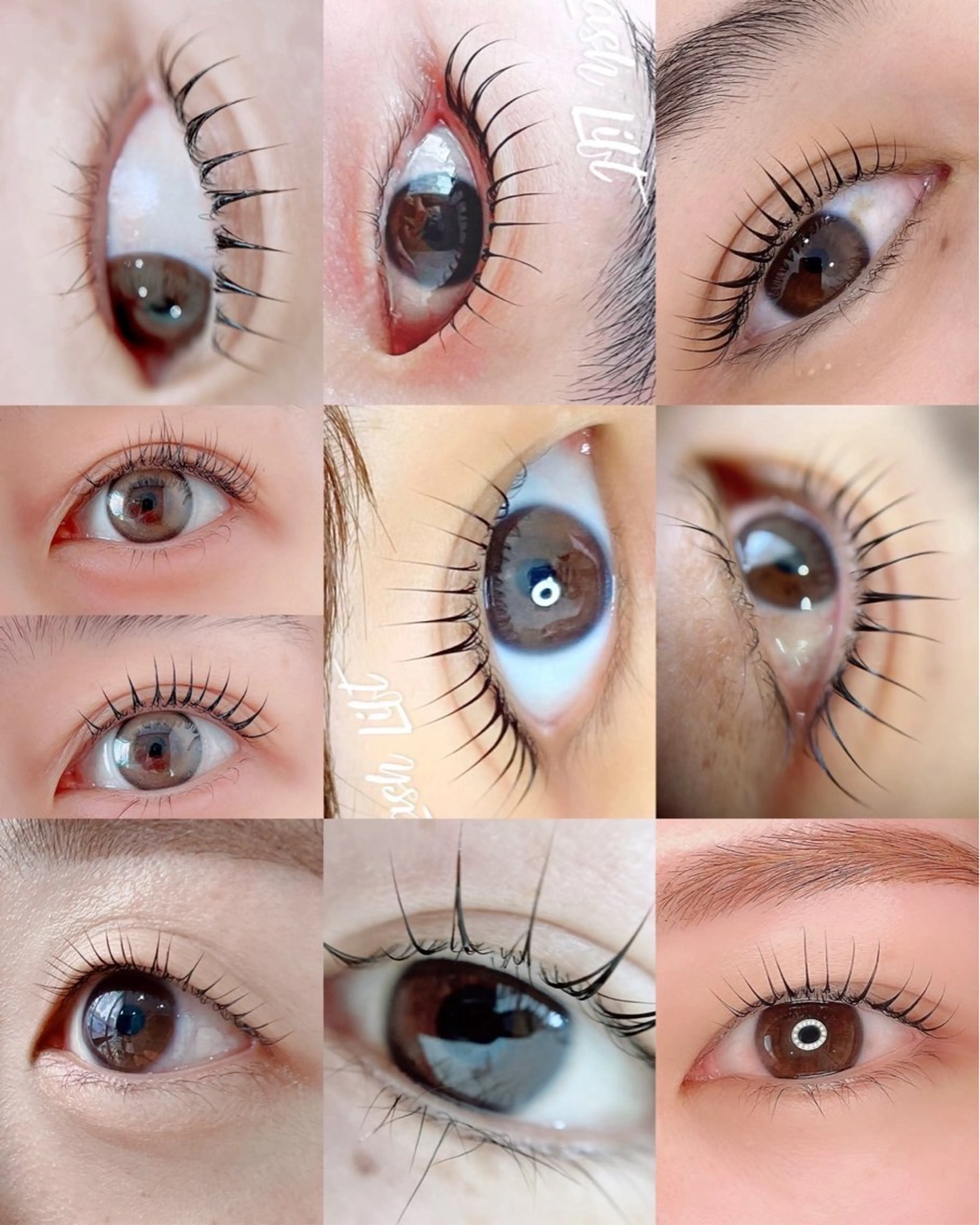 マツエク・マツパ 一重×まつ毛パーマ BEDESIGN 藤川のマツエク・マツパデザイン