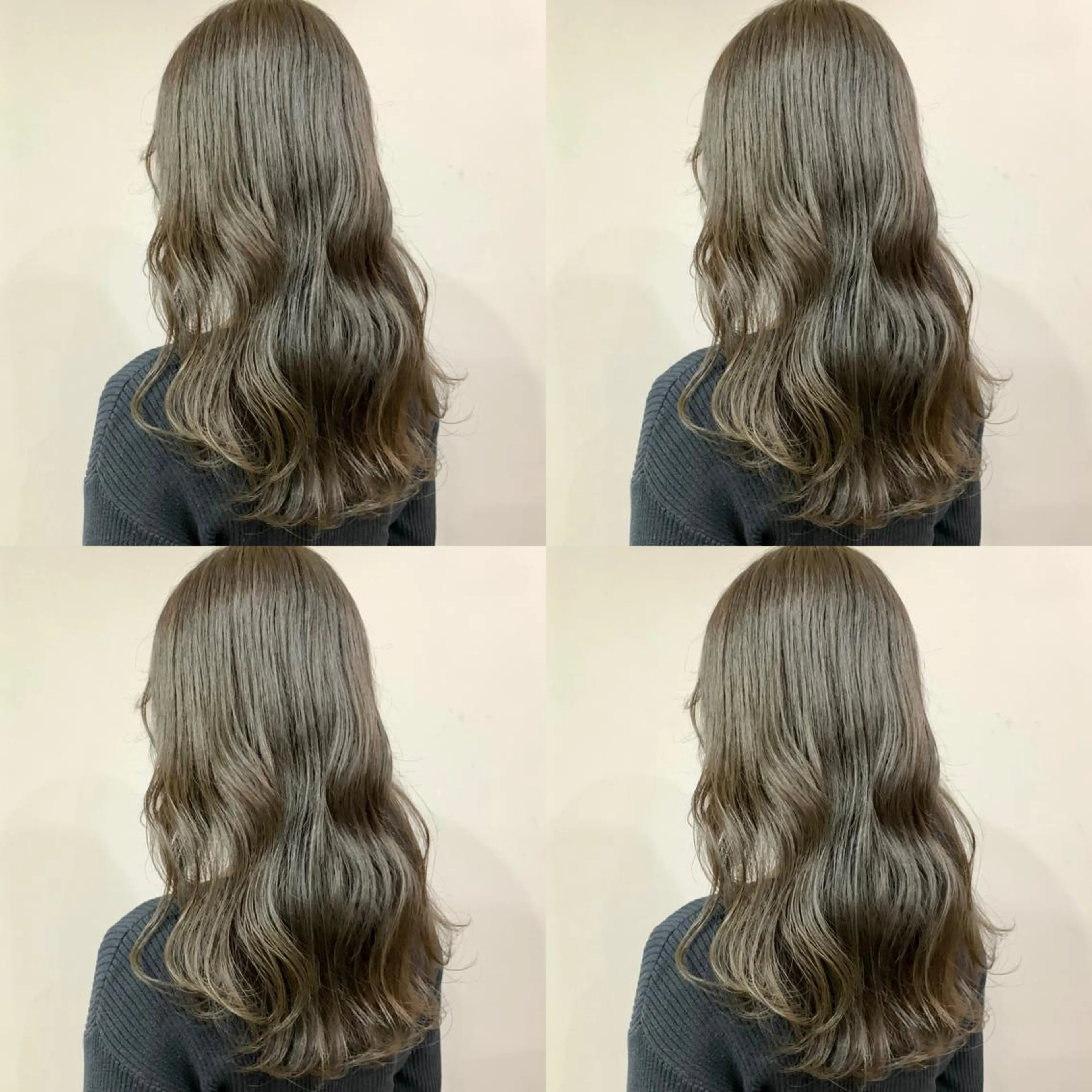 セミロング カラー 大人可愛い透明感🌟 小顔・韓国髪🌟野中のヘアスタイル