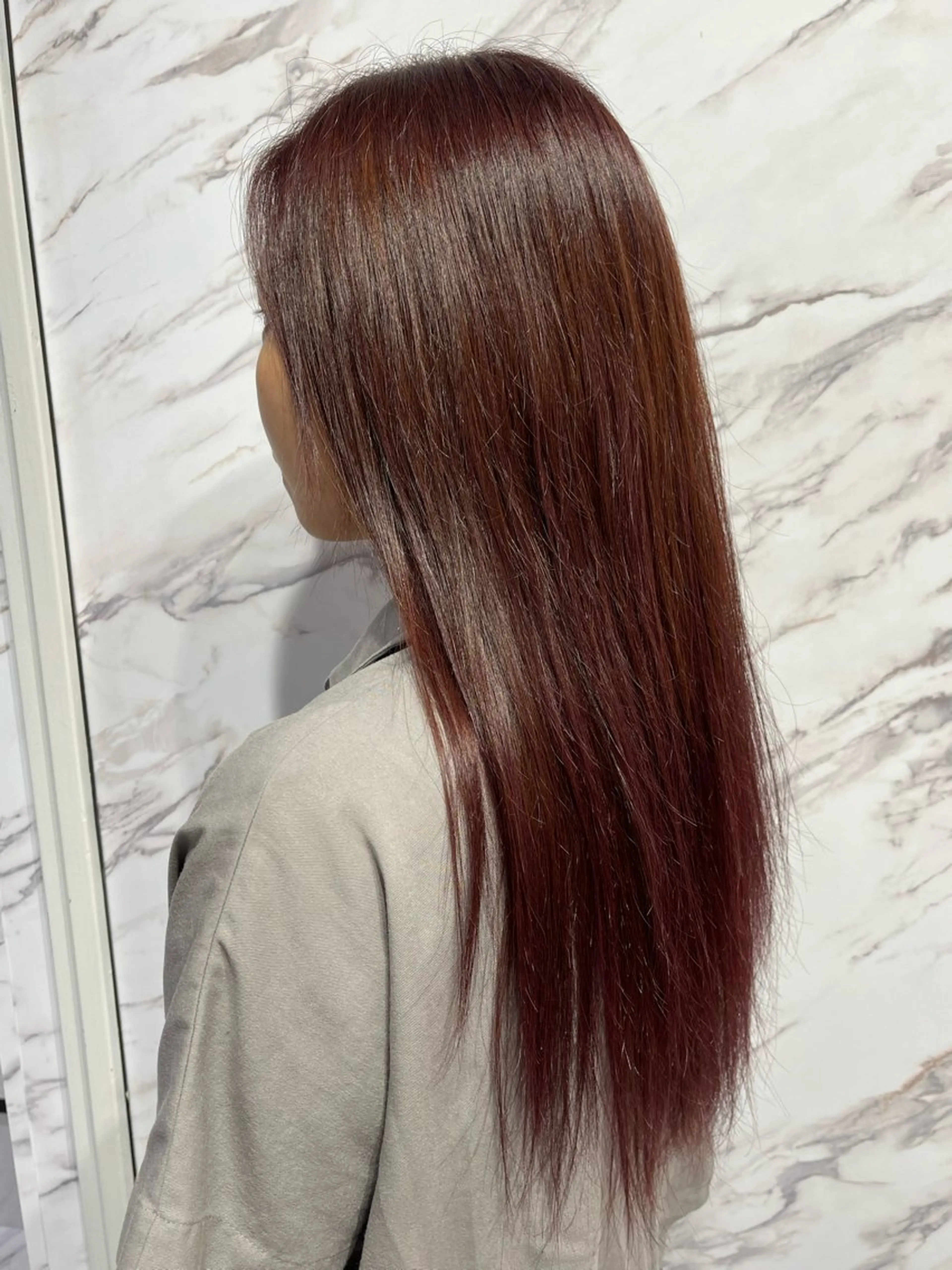 ロング 西野 蓮のヘアスタイル