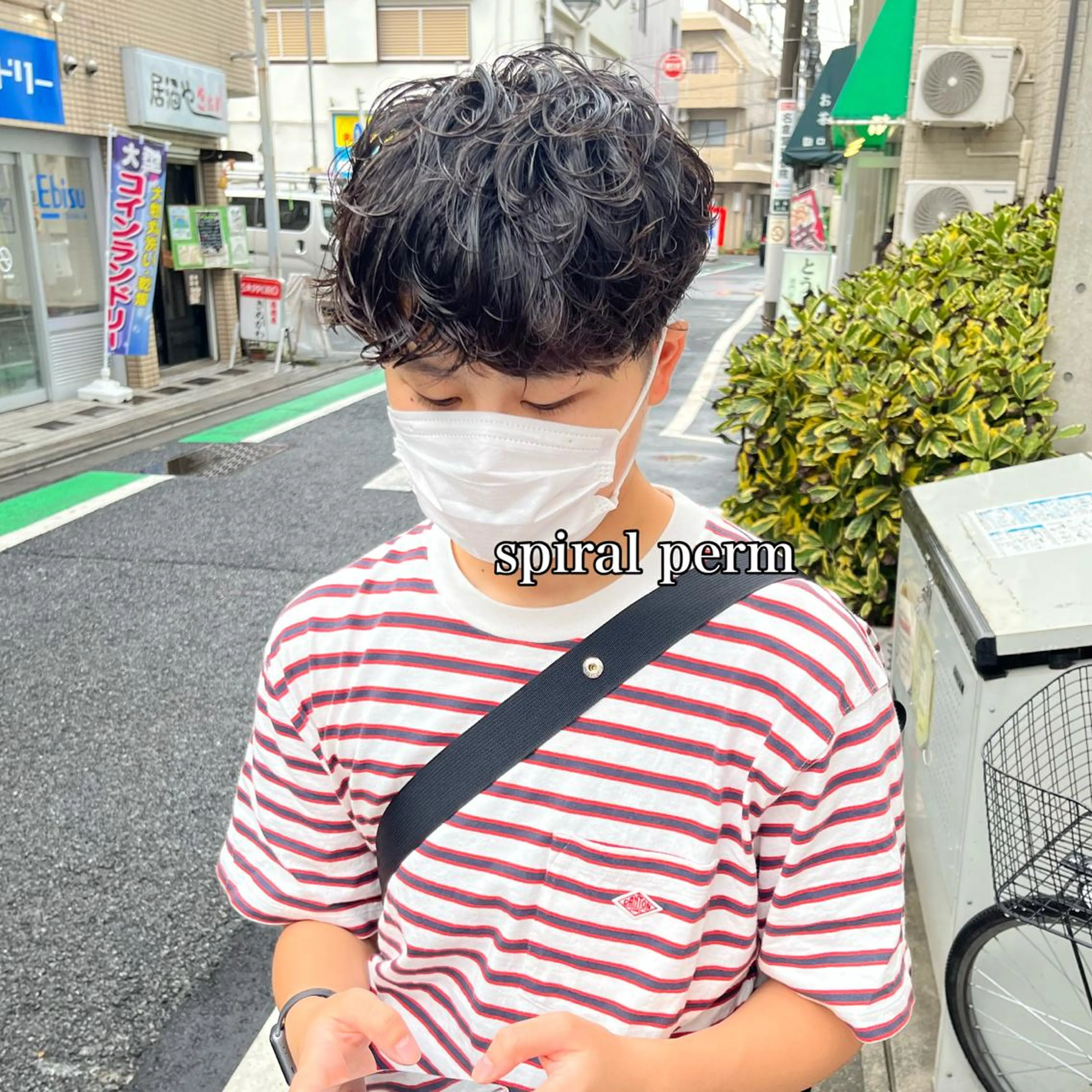 ショート パーマ ヘアアレンジ メンズ マッシュ メンズパーマ スパイラルパーマ メンズパーマの達人 🌟川内絵人のヘアスタイル