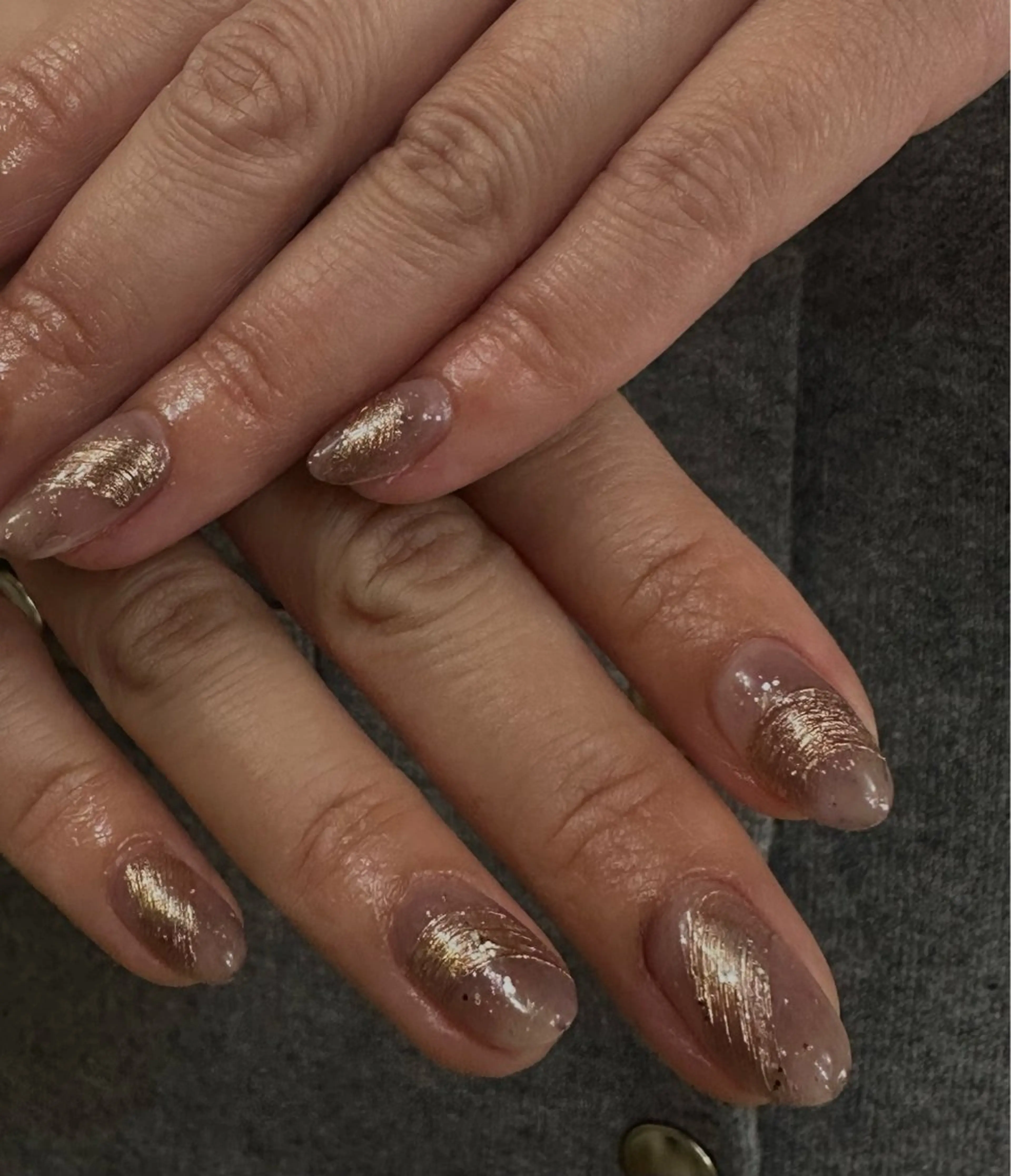 ネイル ニュアンスネイル シンプルネイル ハンドネイル filonnail Yuunaのネイルデザイン