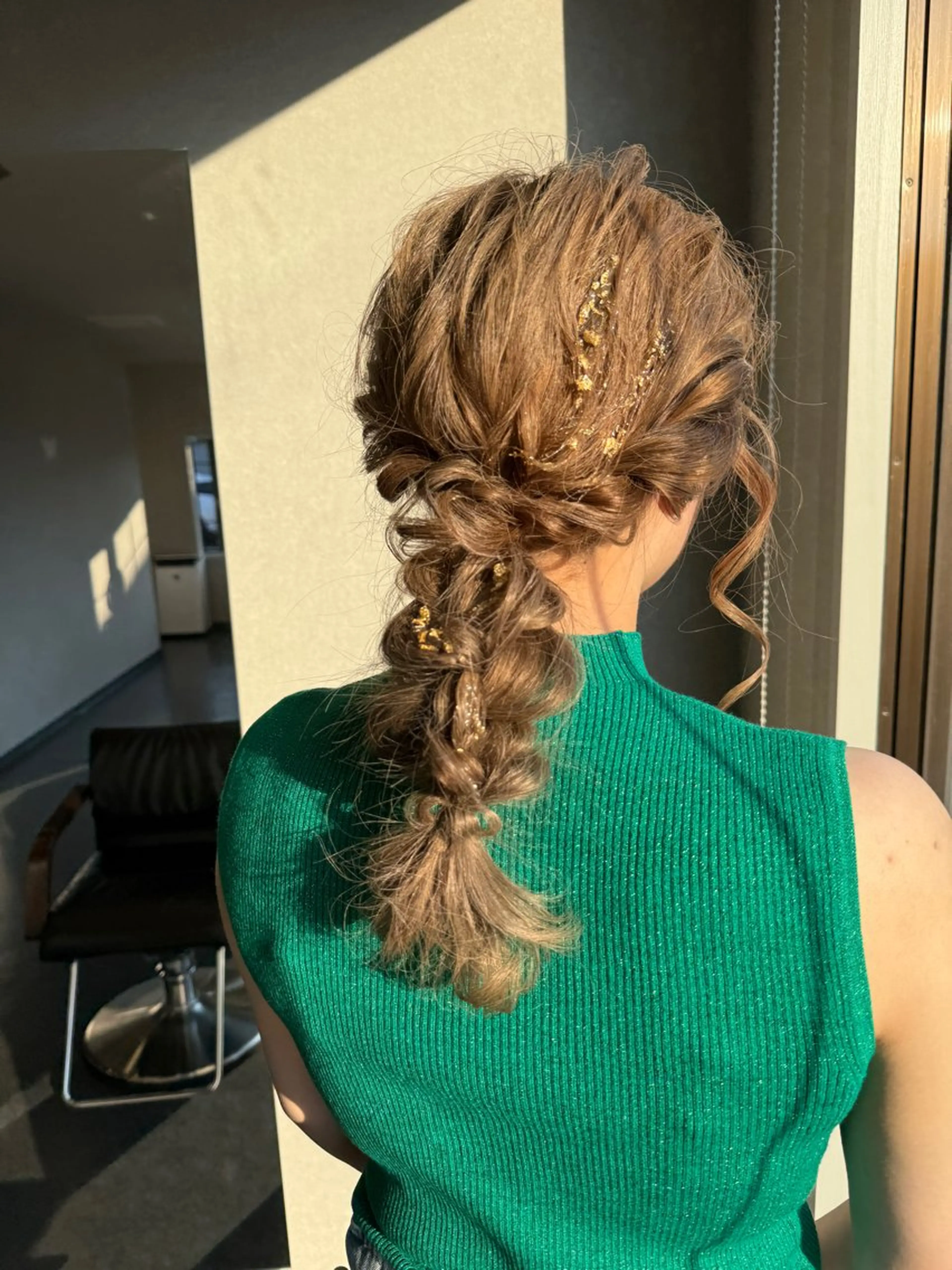 セミロング 髪質改善⚡️カラー 🍀武久 誠🍀のヘアスタイル