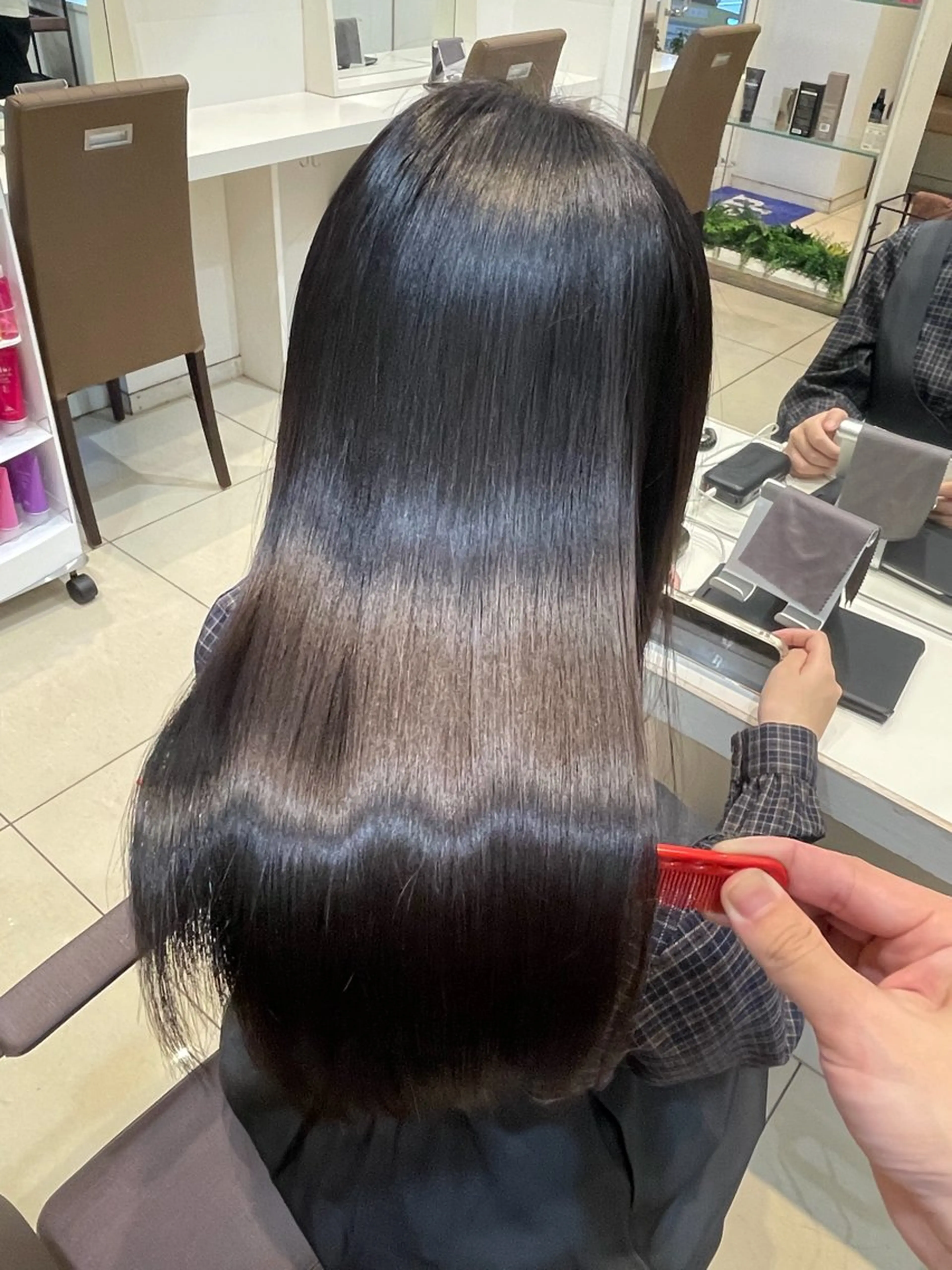 ロング カラー 髪質改善 カット ヘアカラー トリートメント 《ブリーチ/赤み消し /髪質改善》若松良樹のヘアスタイル