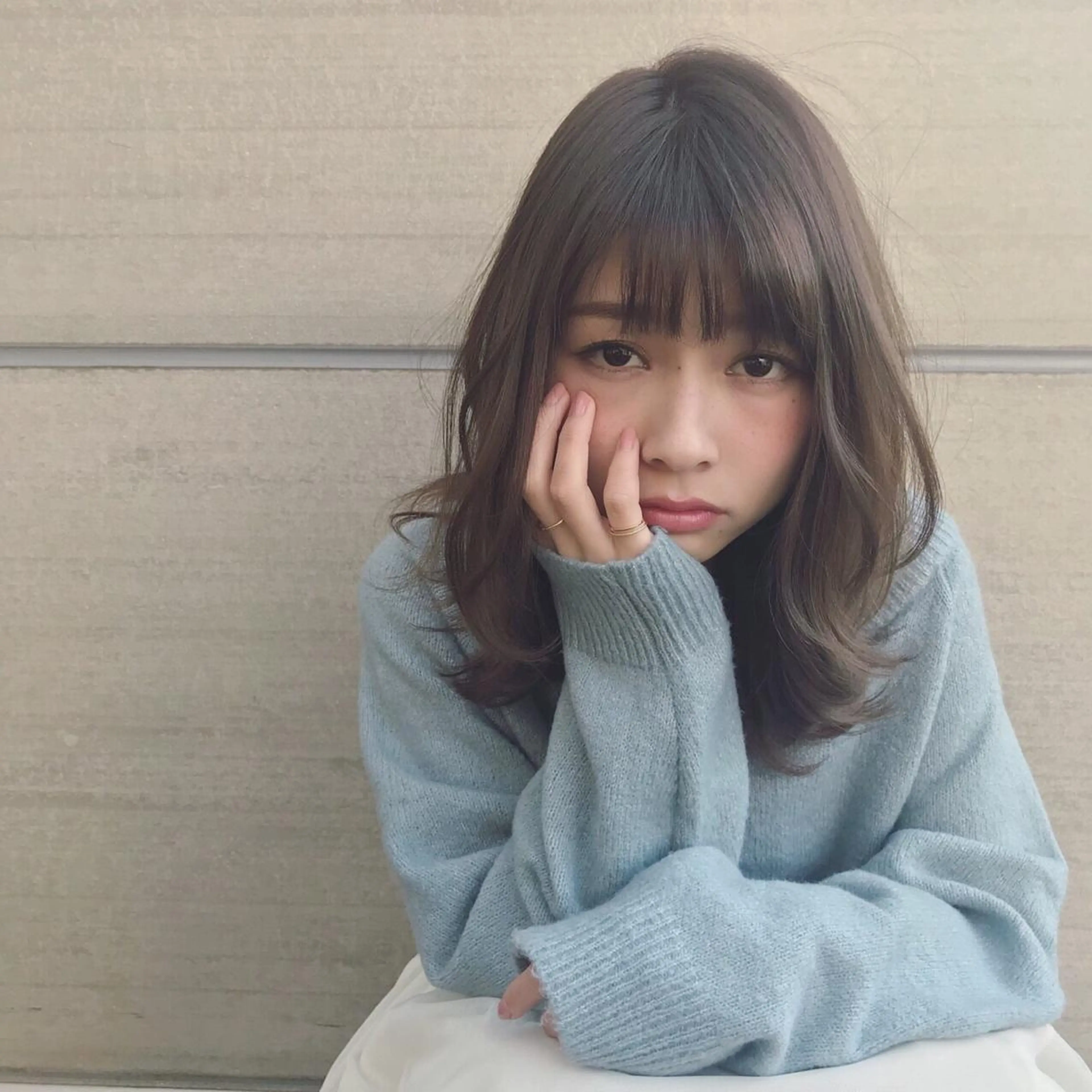 ミディアム カラー メンズカット特化柏駅 徒歩3分LOUのヘアスタイル