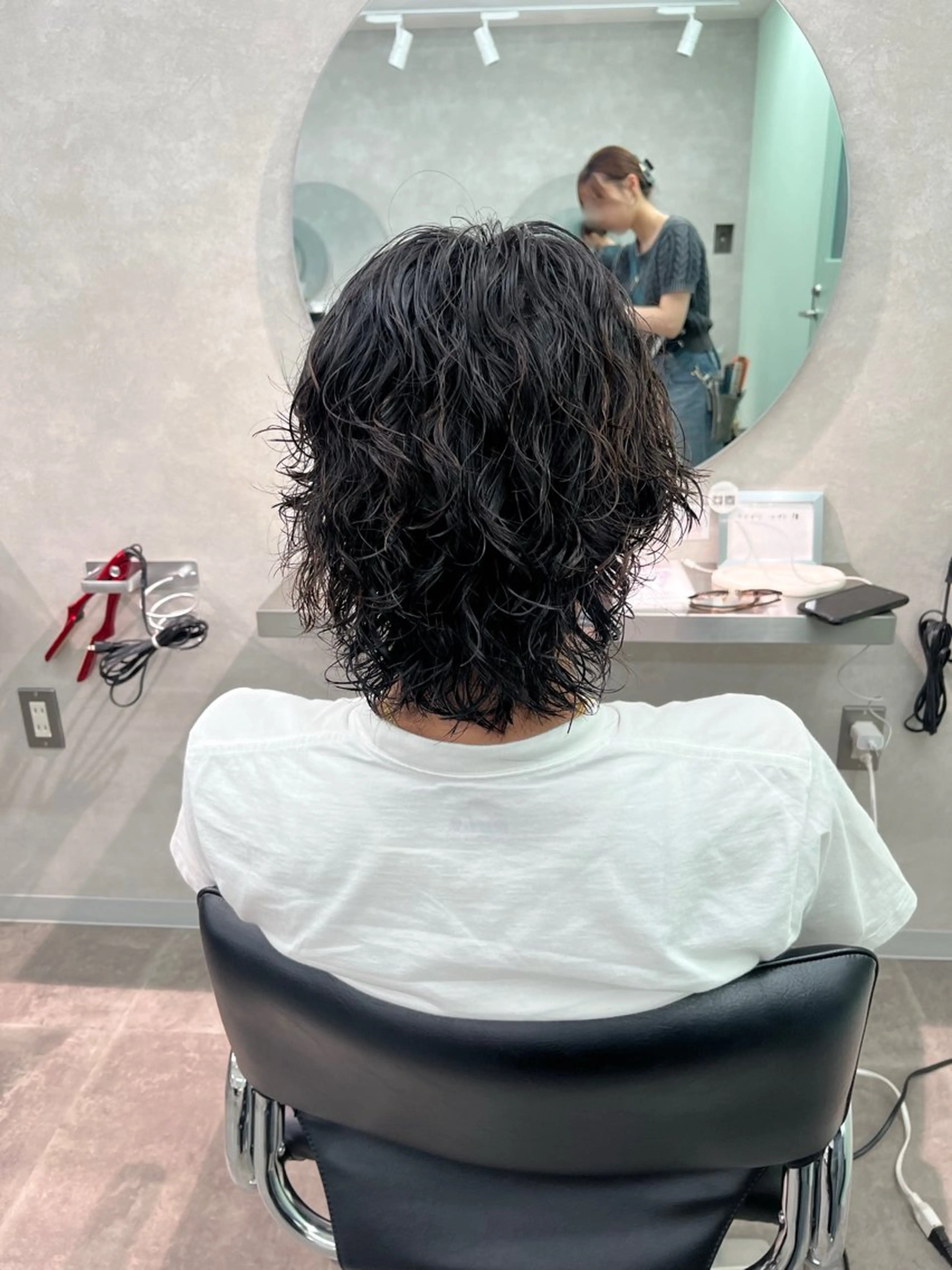 パーマ メンズ 韓国ヘア🇰🇷🎀 山本うららのヘアスタイル