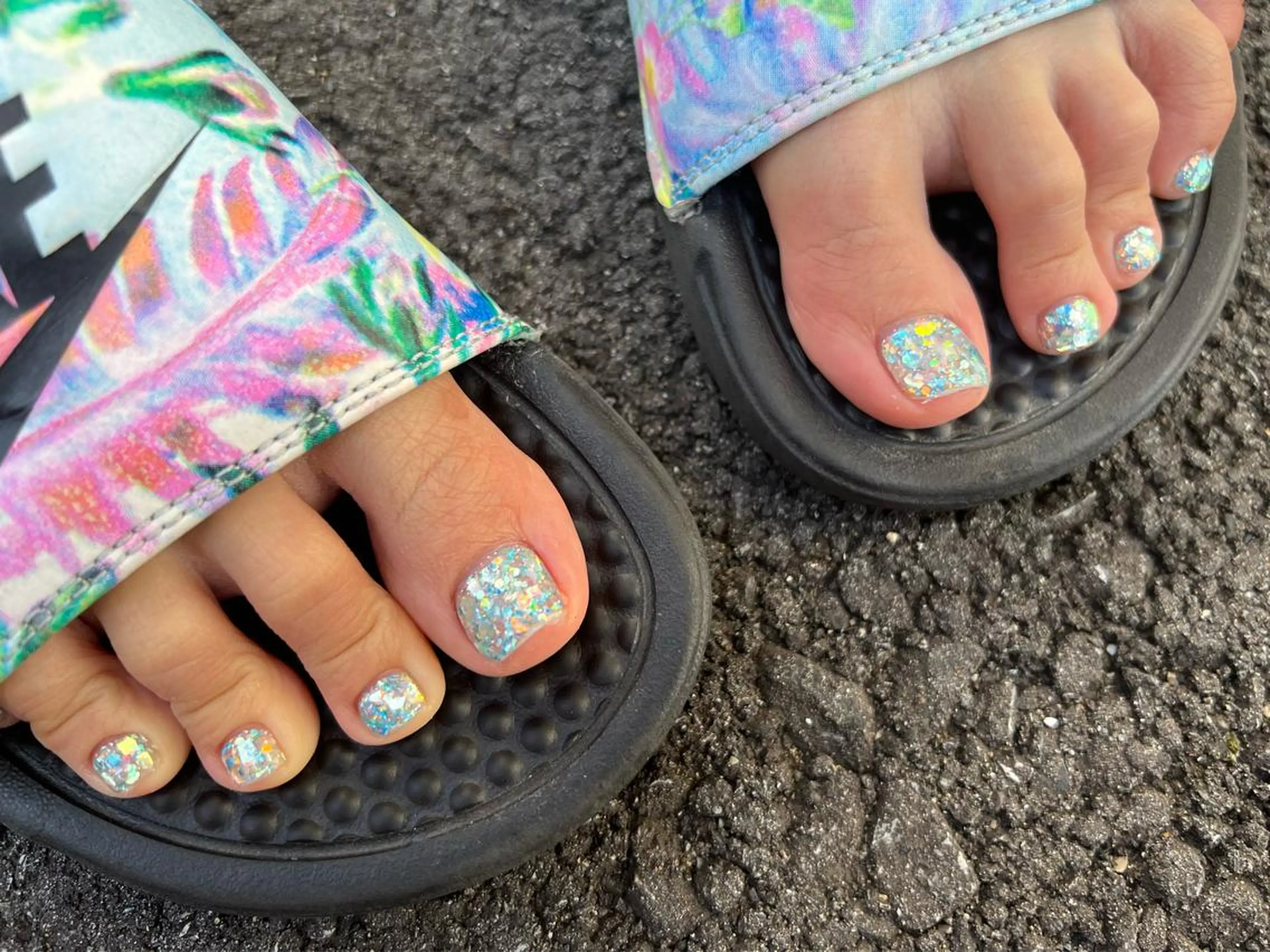 ネイル フットネイル Mana‪ ‪·͜· ❤︎‬のネイルデザイン