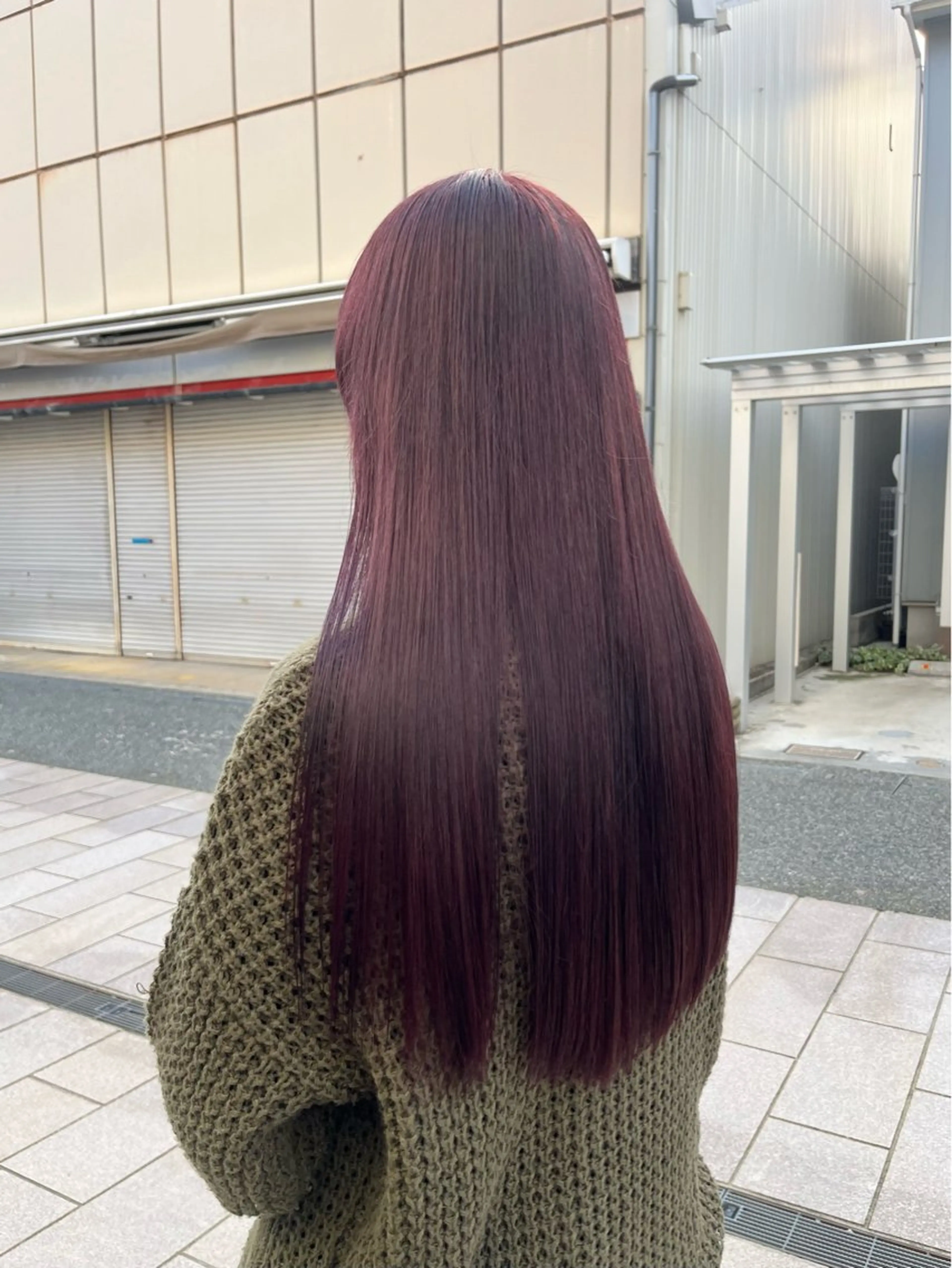 ロング ヘアカラー 🟣niw SHUNNA🟣のヘアスタイル