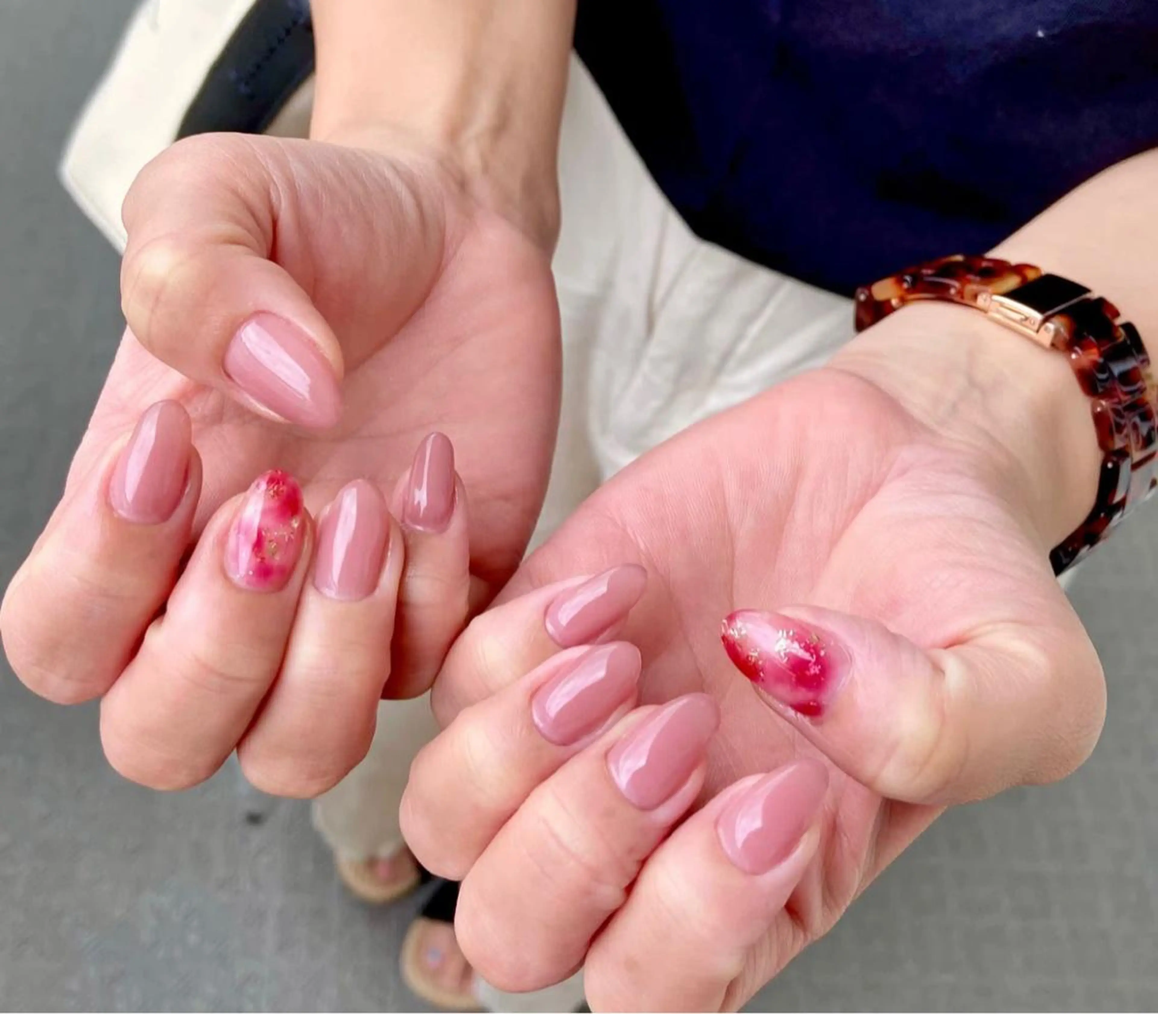 ネイル (∩_∩)ミモネイル /eyelashのネイルデザイン