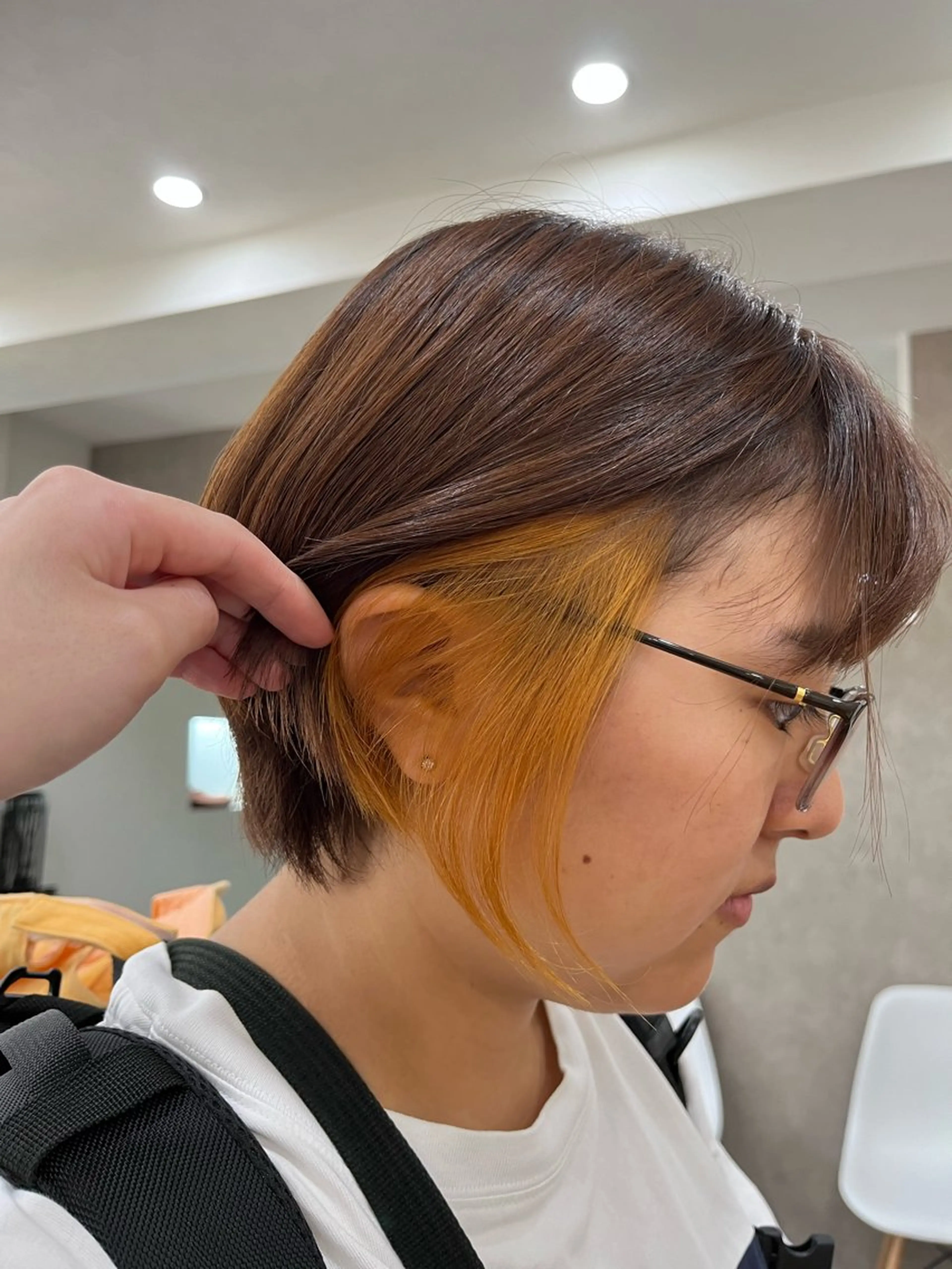 ショート カラー ヘアカラー トリートメント kakko所属・(kakko) ayumiのヘアスタイル