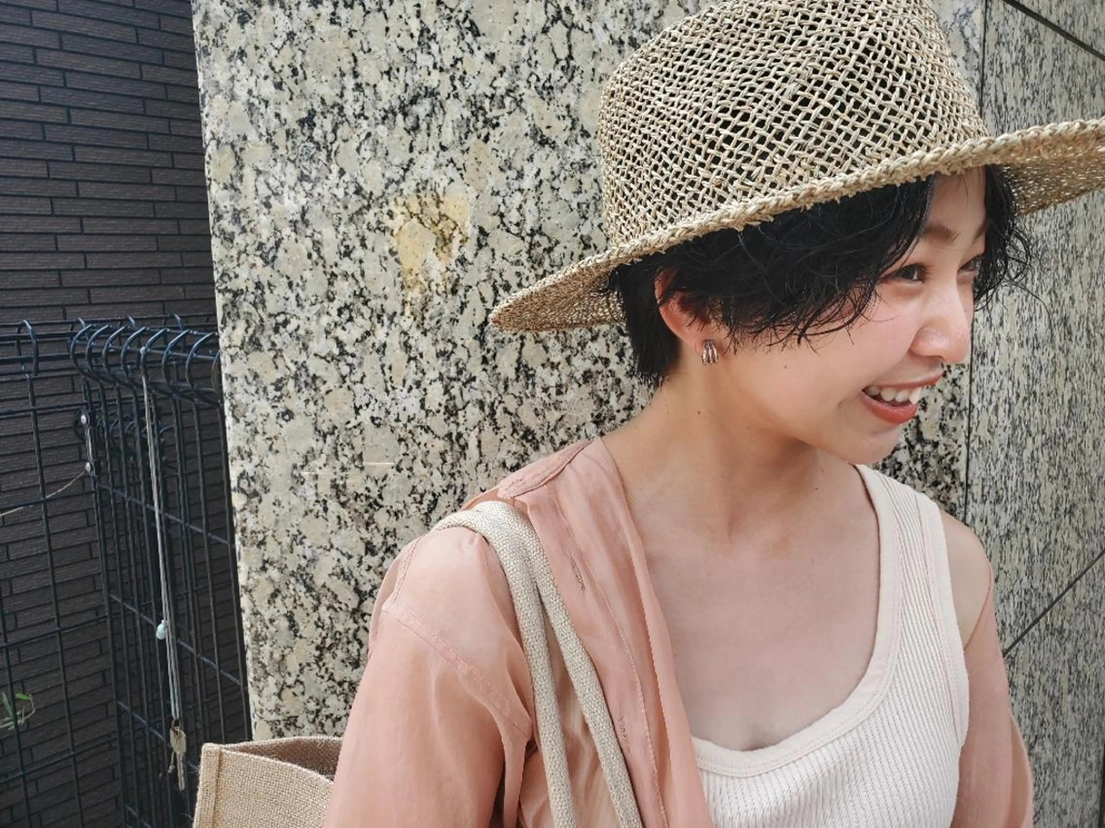 ショート カラー ショートヘア 上品な透明感カラー/ 表参道/MIKUのヘアスタイル