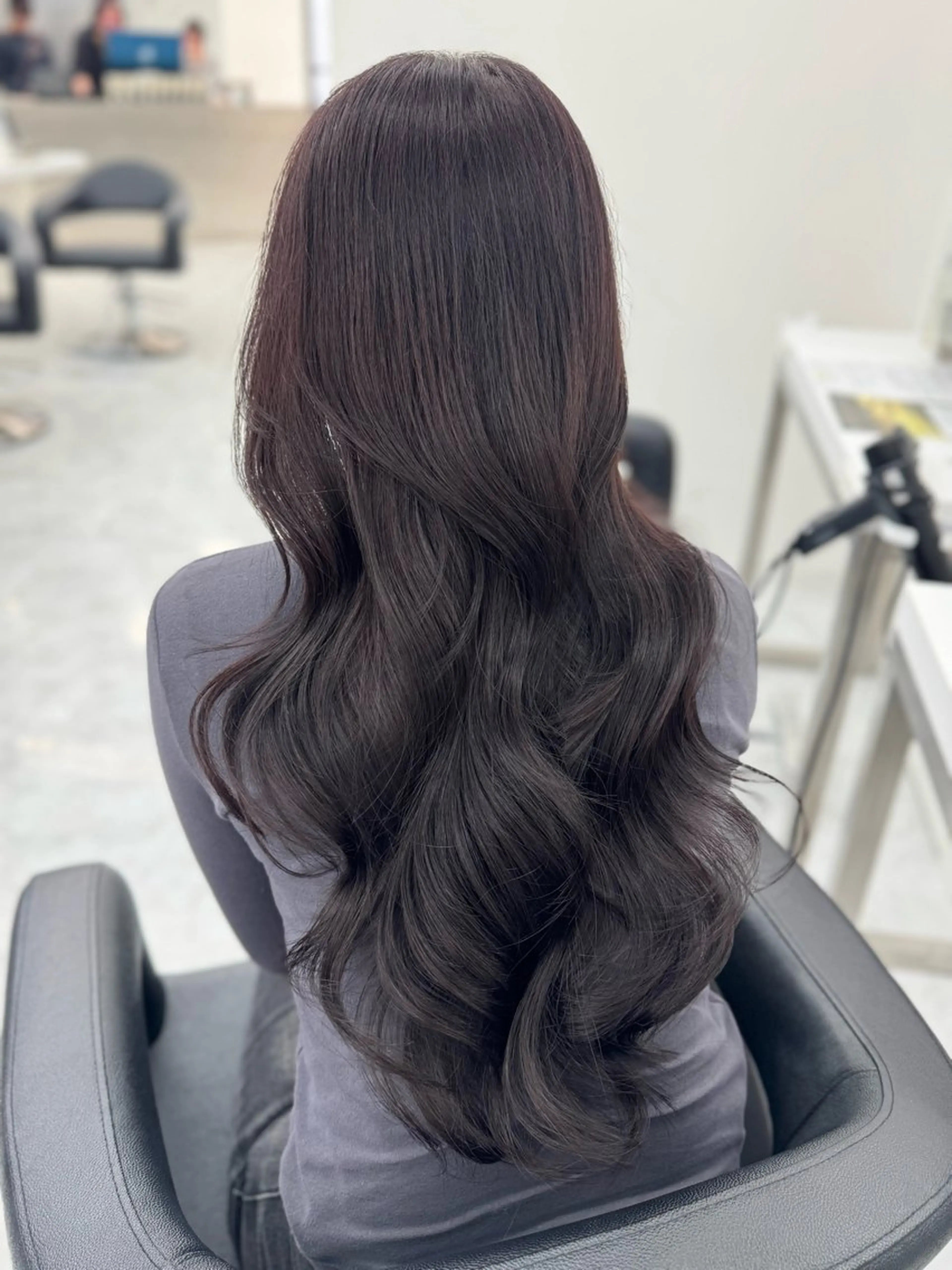 ロング カラー カット ヘアカラー トリートメント 💎透明感カラー /kaito💎のヘアスタイル