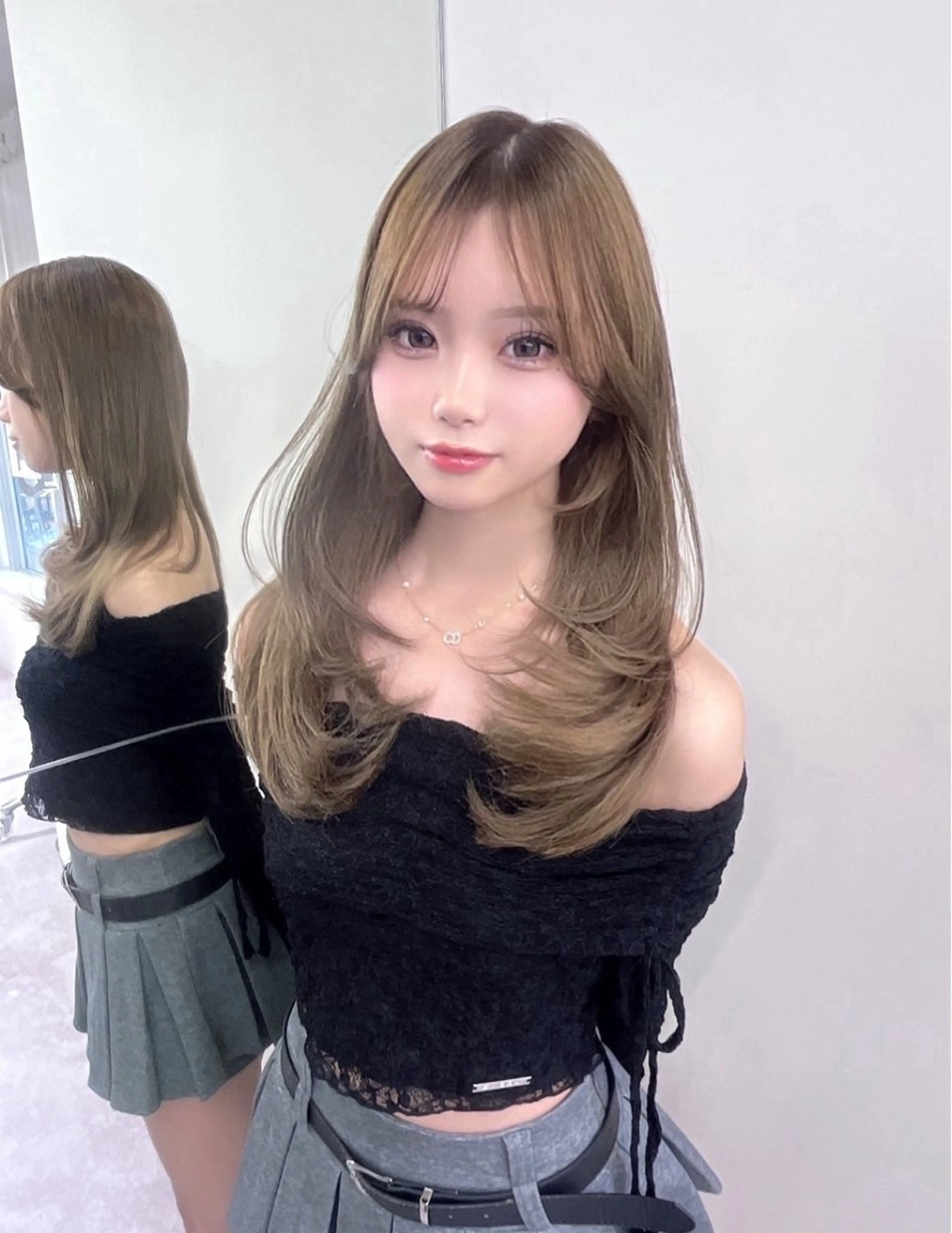 ロング カラー ヘアアレンジ カット ヘアカラー トリートメント 韓国ヘア/髪質改善 TAKAHIROのヘアスタイル