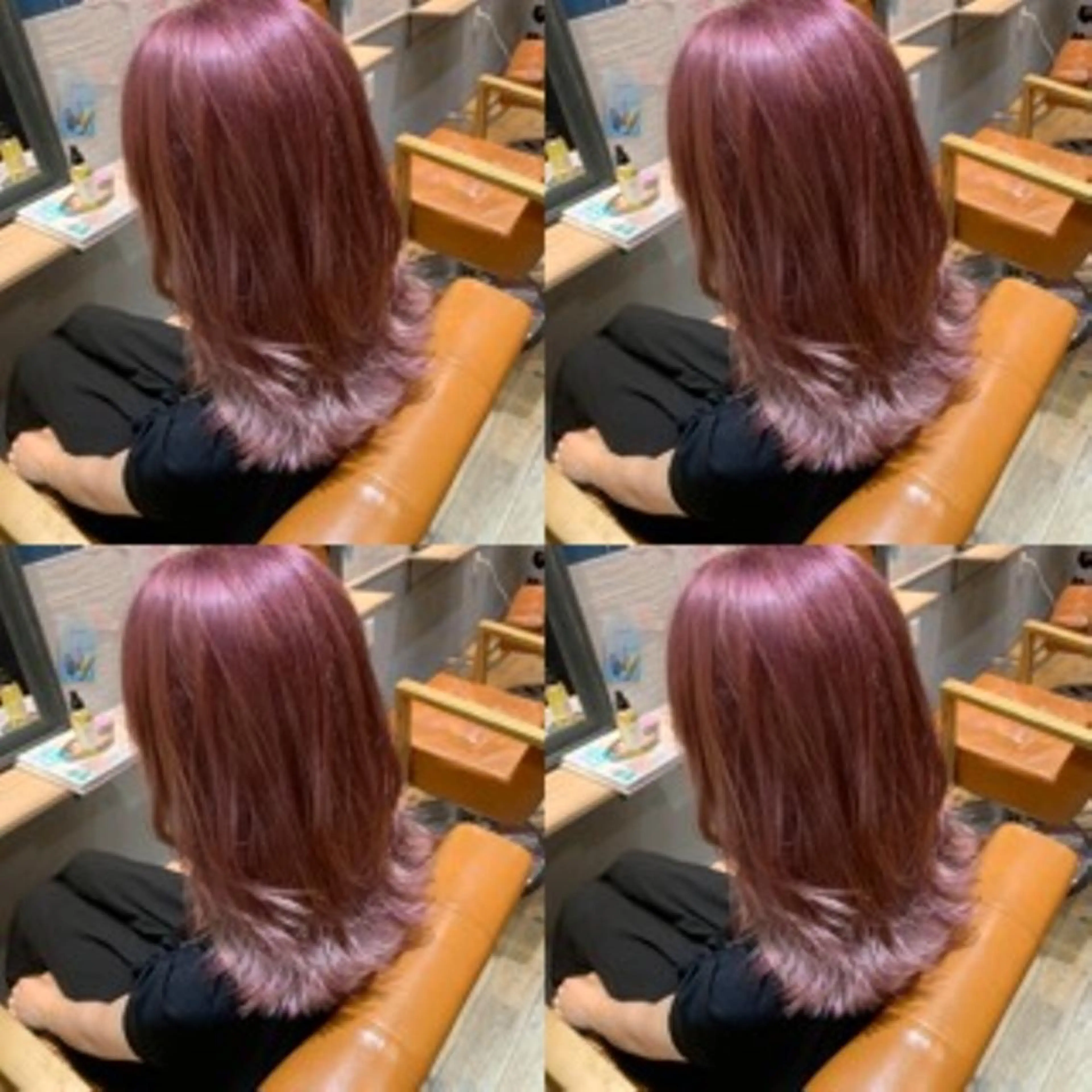 セミロング ✨髪質改善✖︎韓国 レイヤー✨ナカムラのヘアスタイル