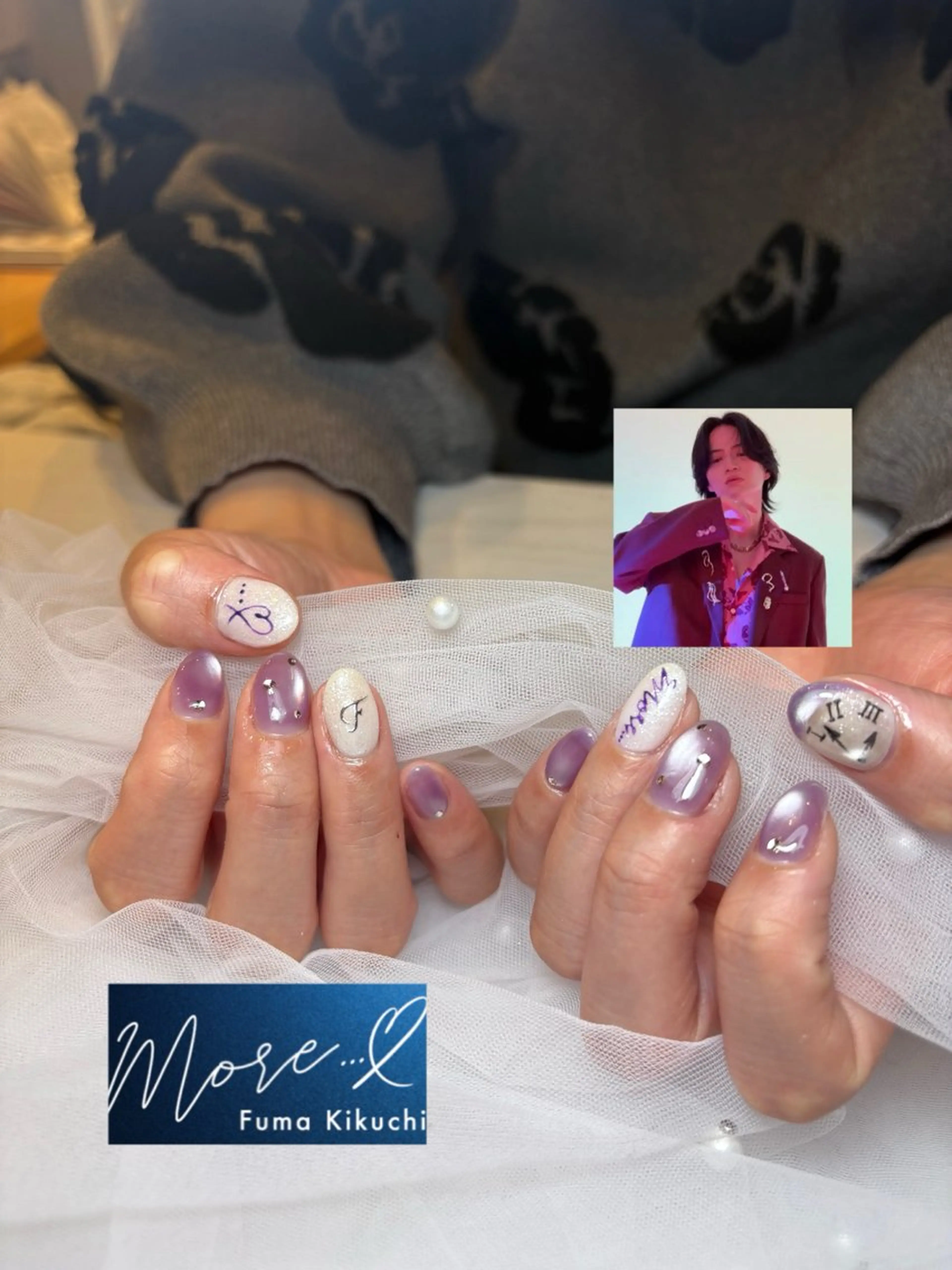 ネイル 🖤マイリー/ 新宿/歌舞伎町🖤のネイルデザイン