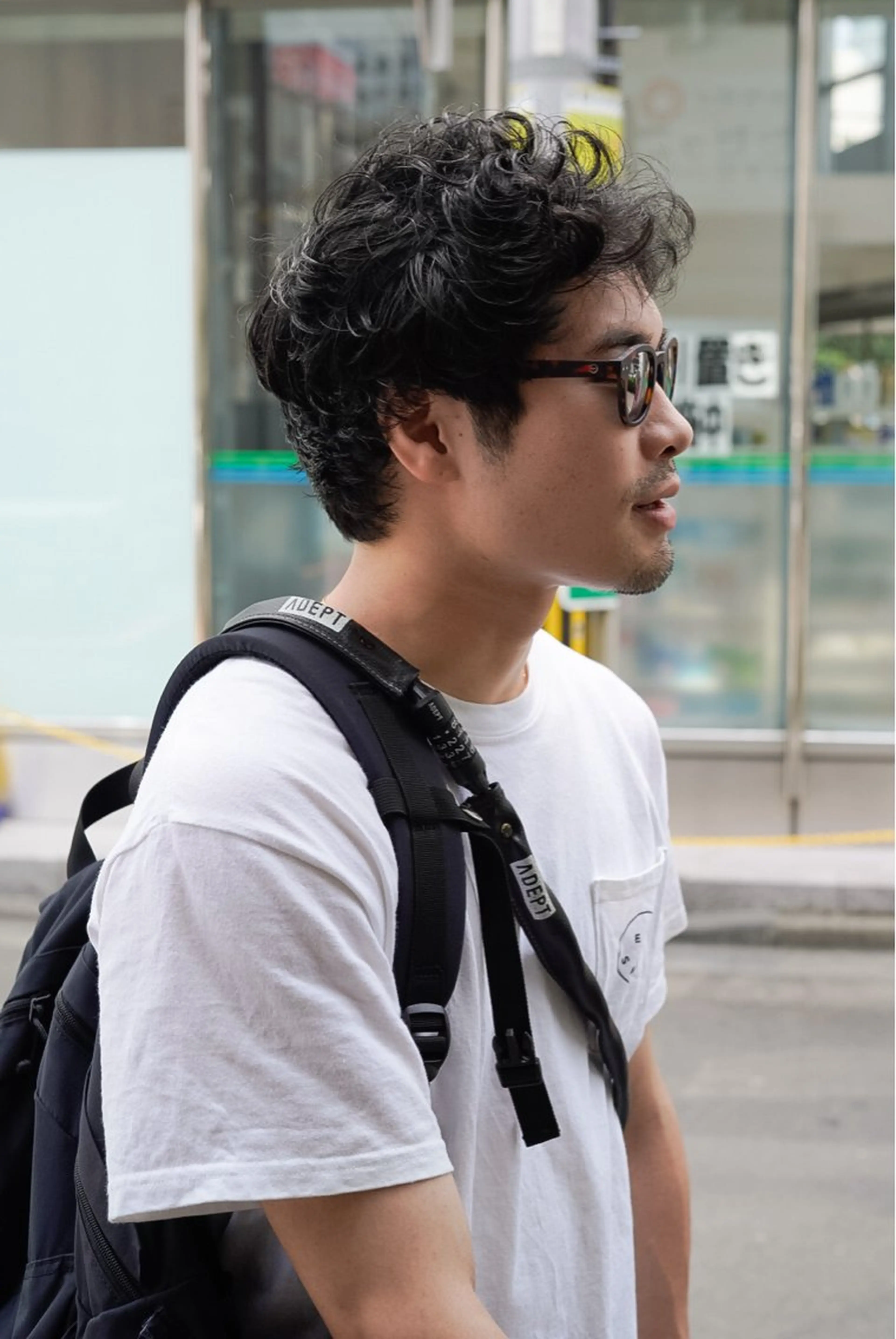 ショート メンズ 千葉 慎也のヘアスタイル