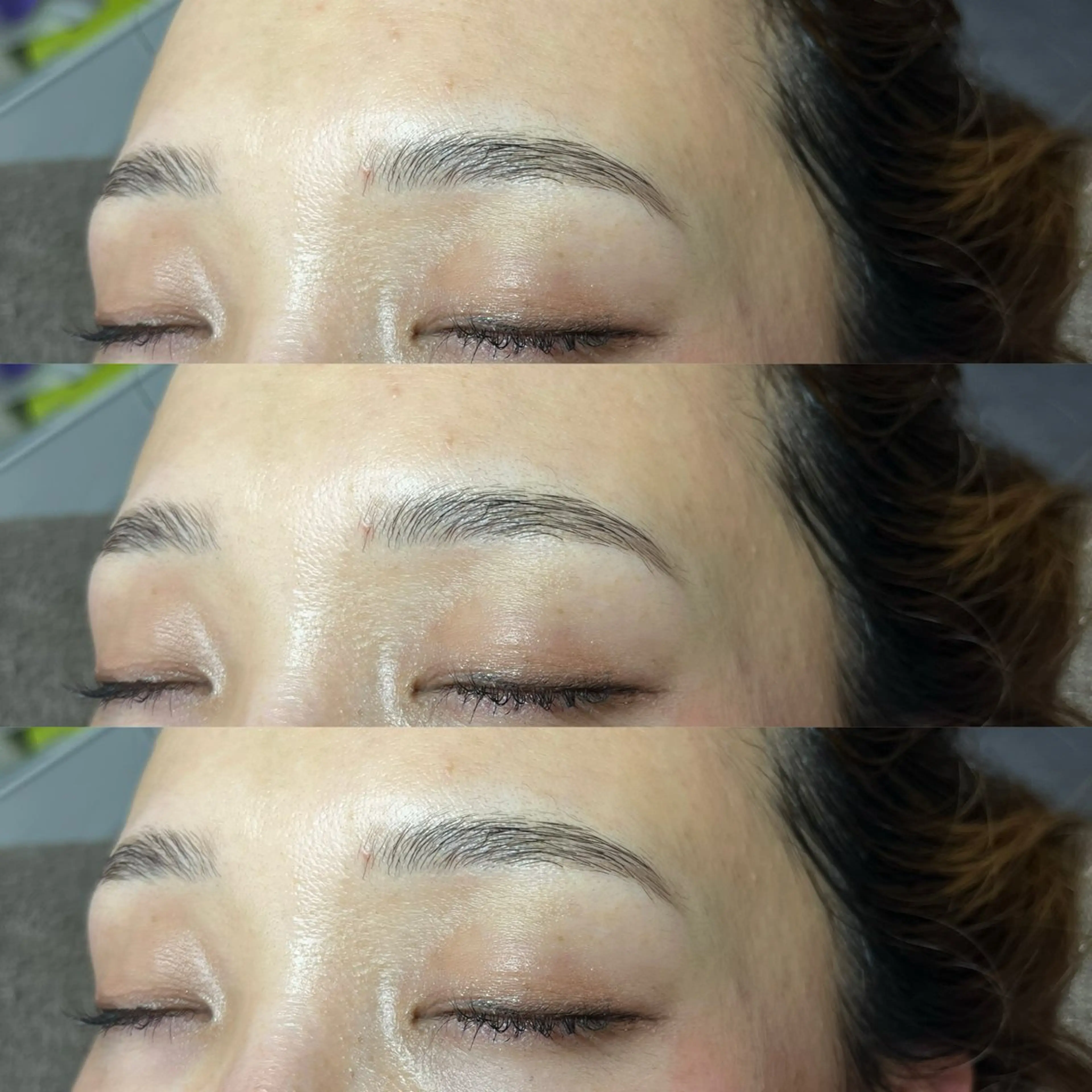 眉毛パーマ＋鼻毛Waxの写真