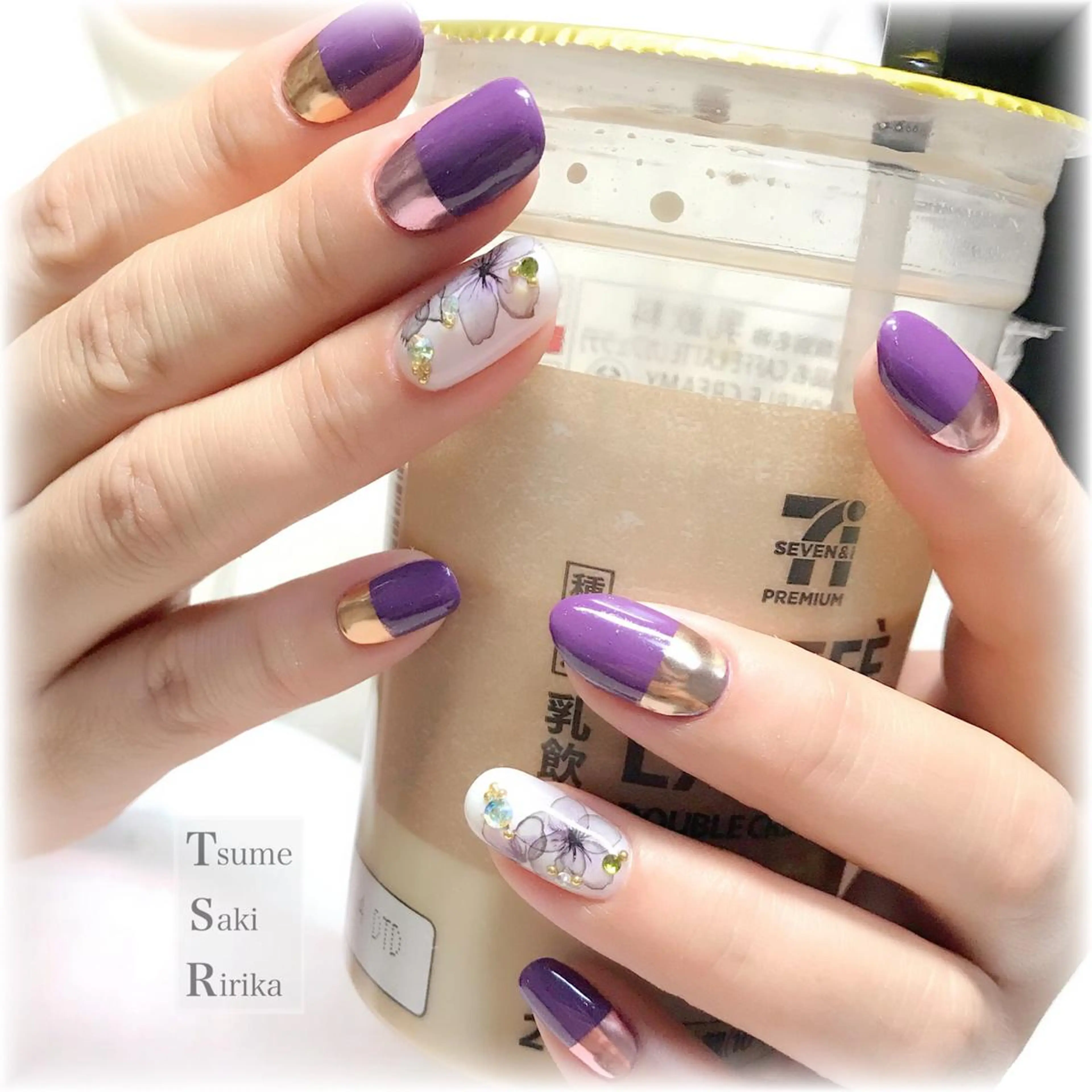 ネイル ハンドネイル ハンドケア 爪咲 りり花のネイルデザイン