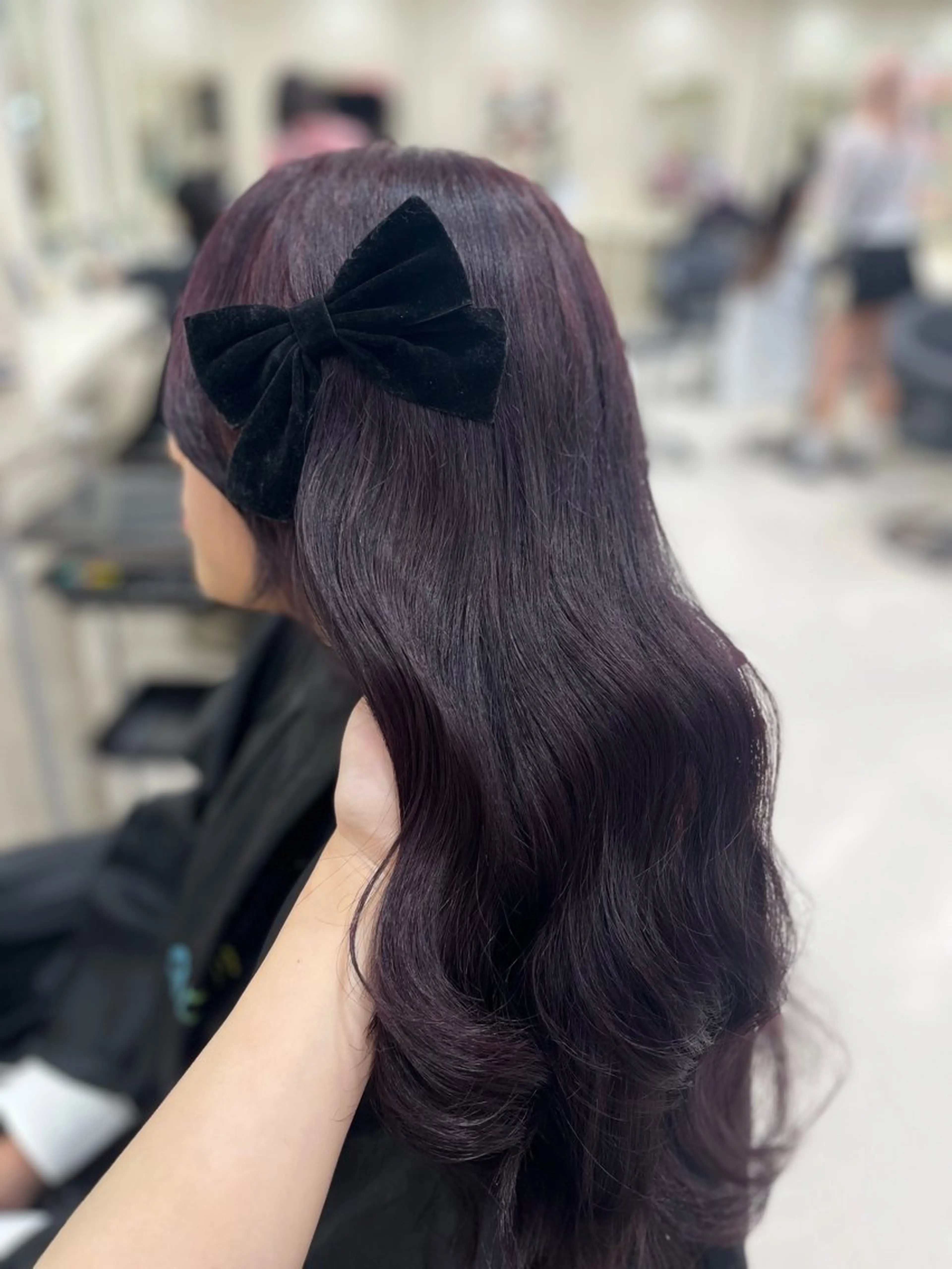 カラー ヘアカラー トリートメント ベージュ・ラベンダー カラー🎀りりのヘアスタイル