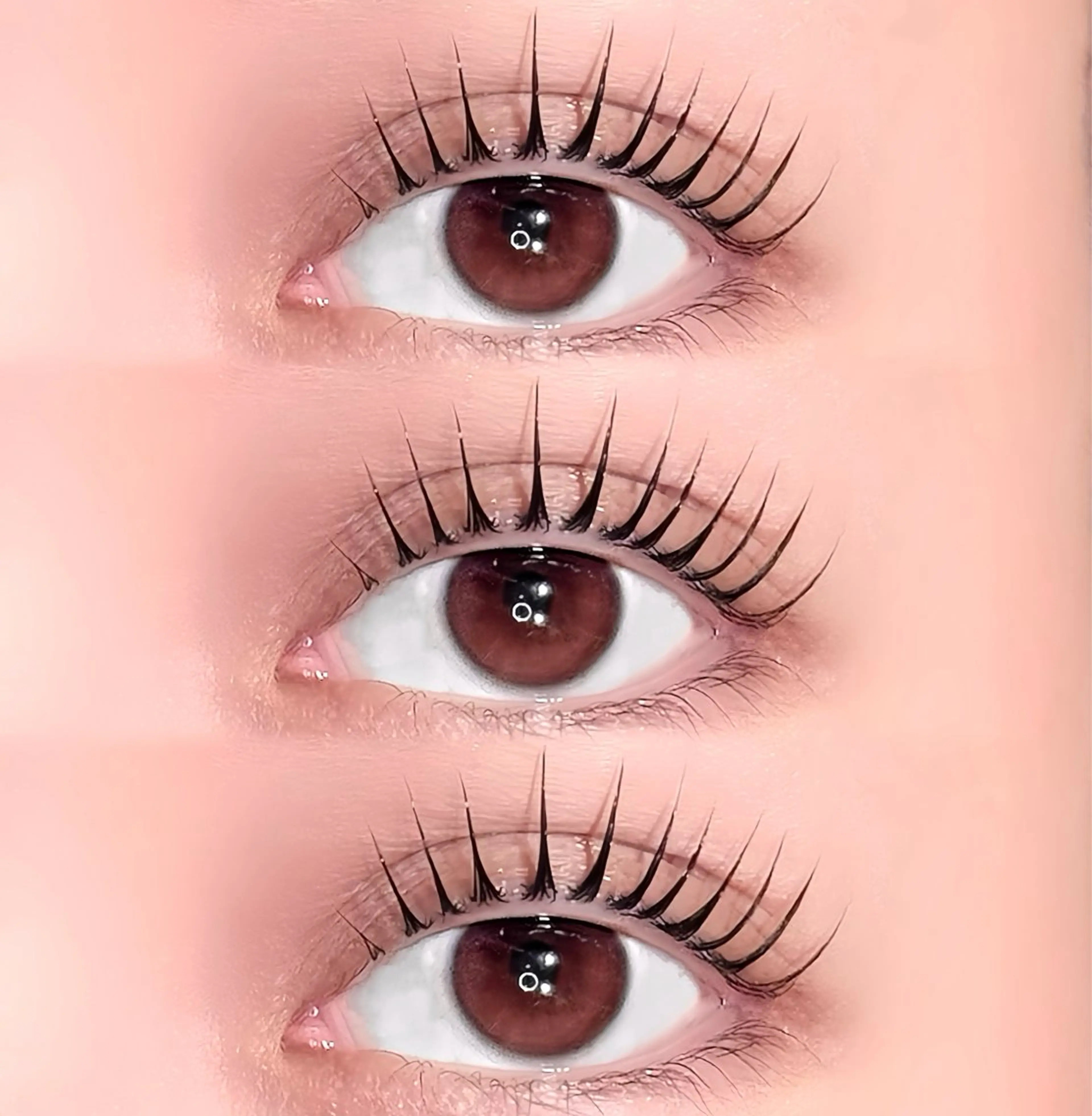 マツエク・マツパ マツパ NANAMI🖤 ‎のマツエク・マツパデザイン