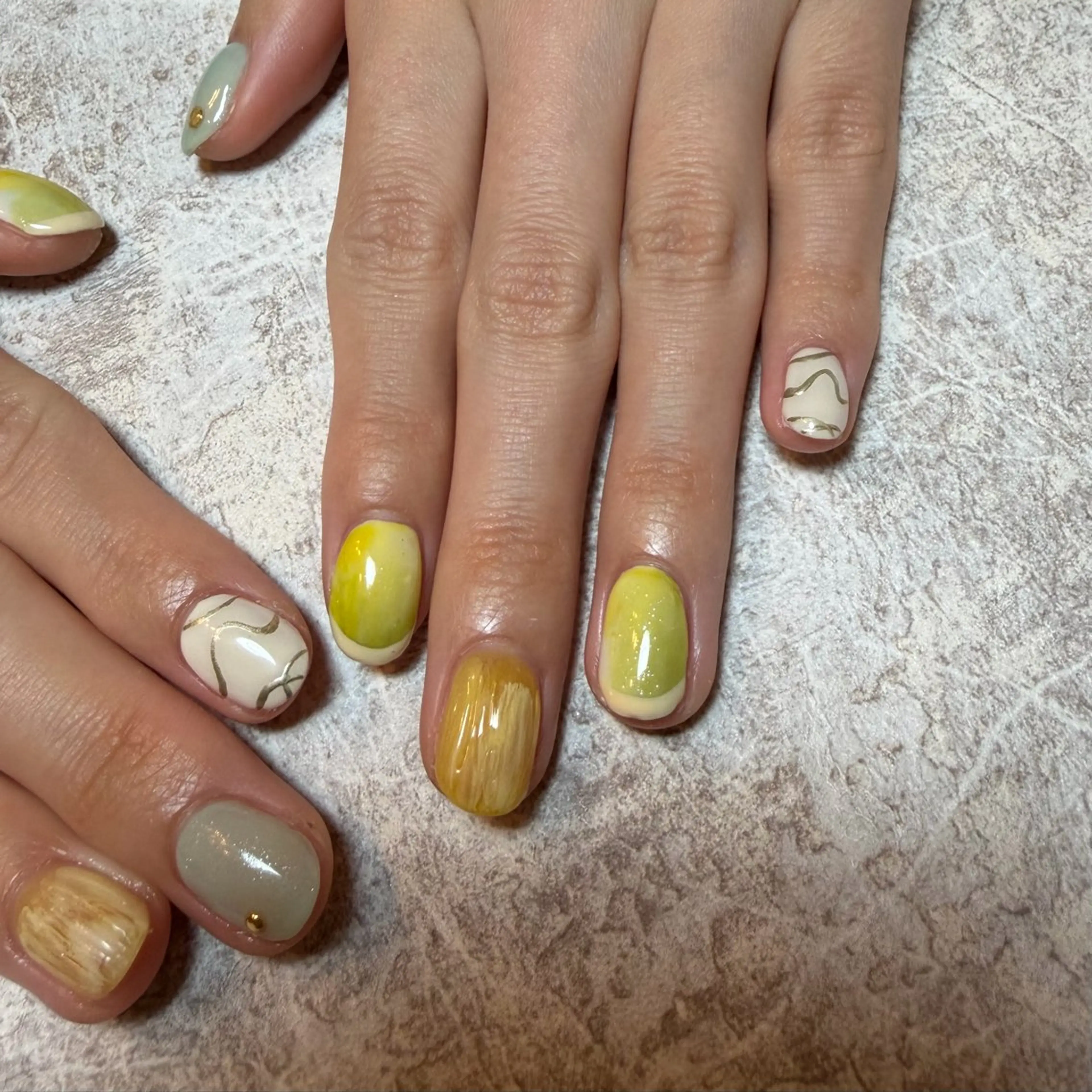 ネイル ハンドネイル 自由が丘サロン FUMIのネイルデザイン