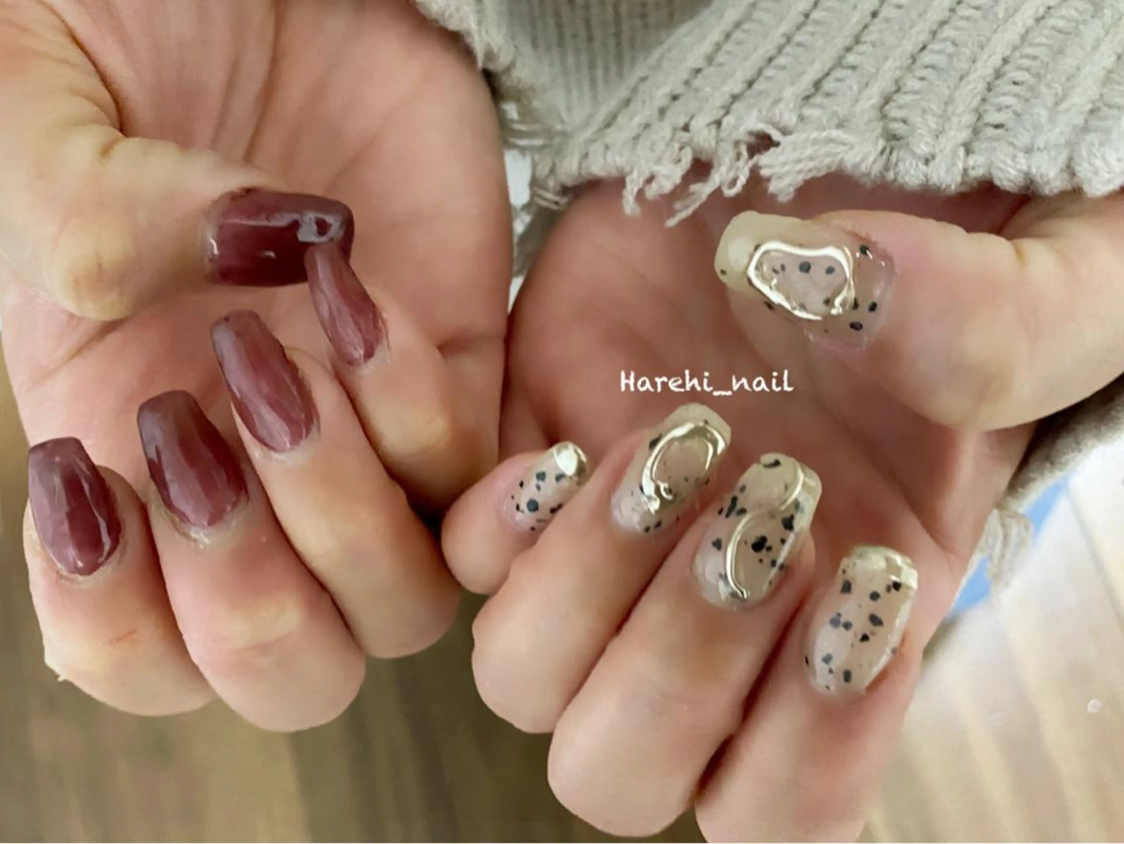 ネイル ハンドネイル Harehi_ nailのネイルデザイン