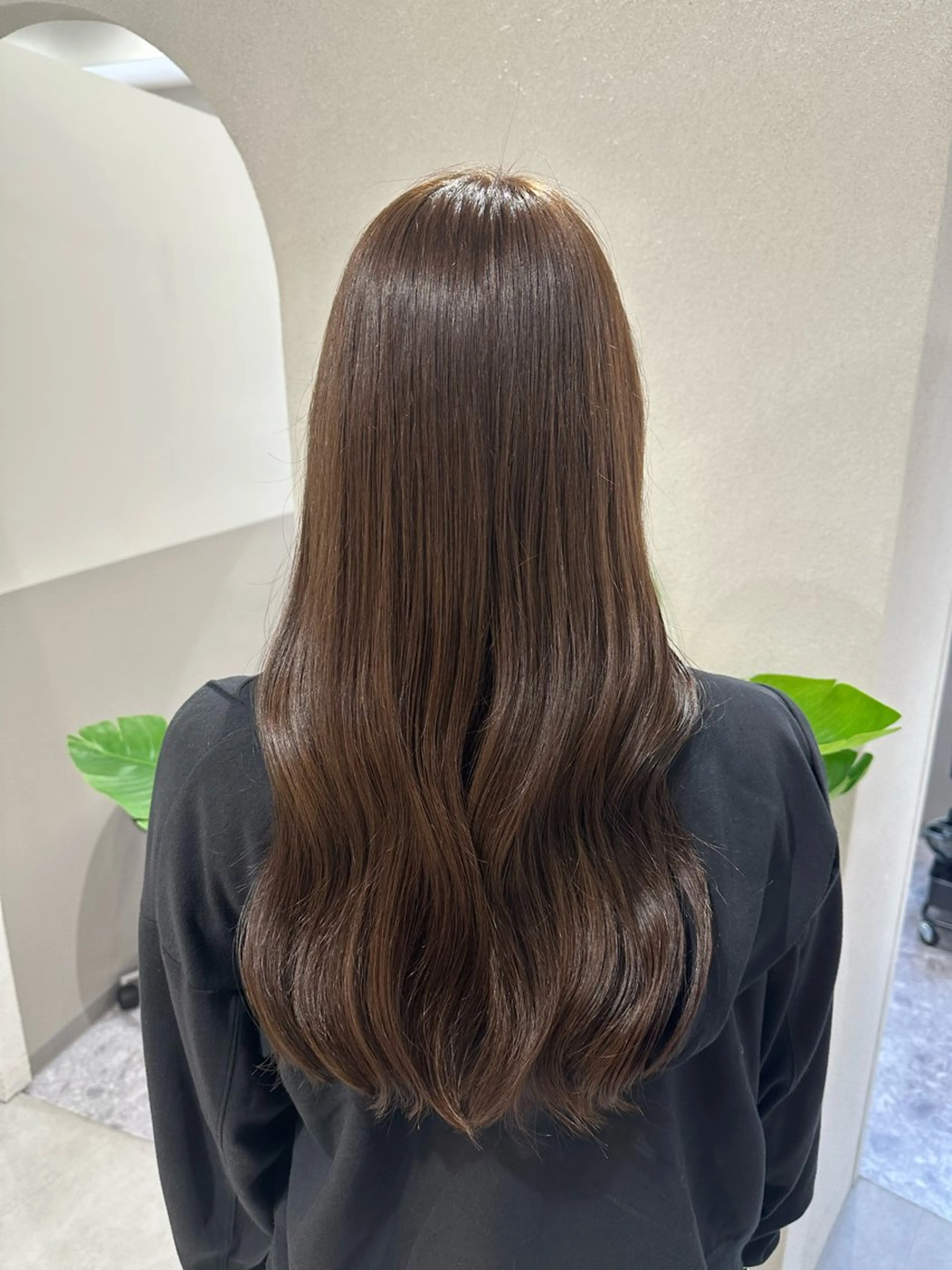 ロング カラー カット ヘアカラー トリートメント 🪞個室サロン/韓国 艶髪/keito🪞のヘアスタイル