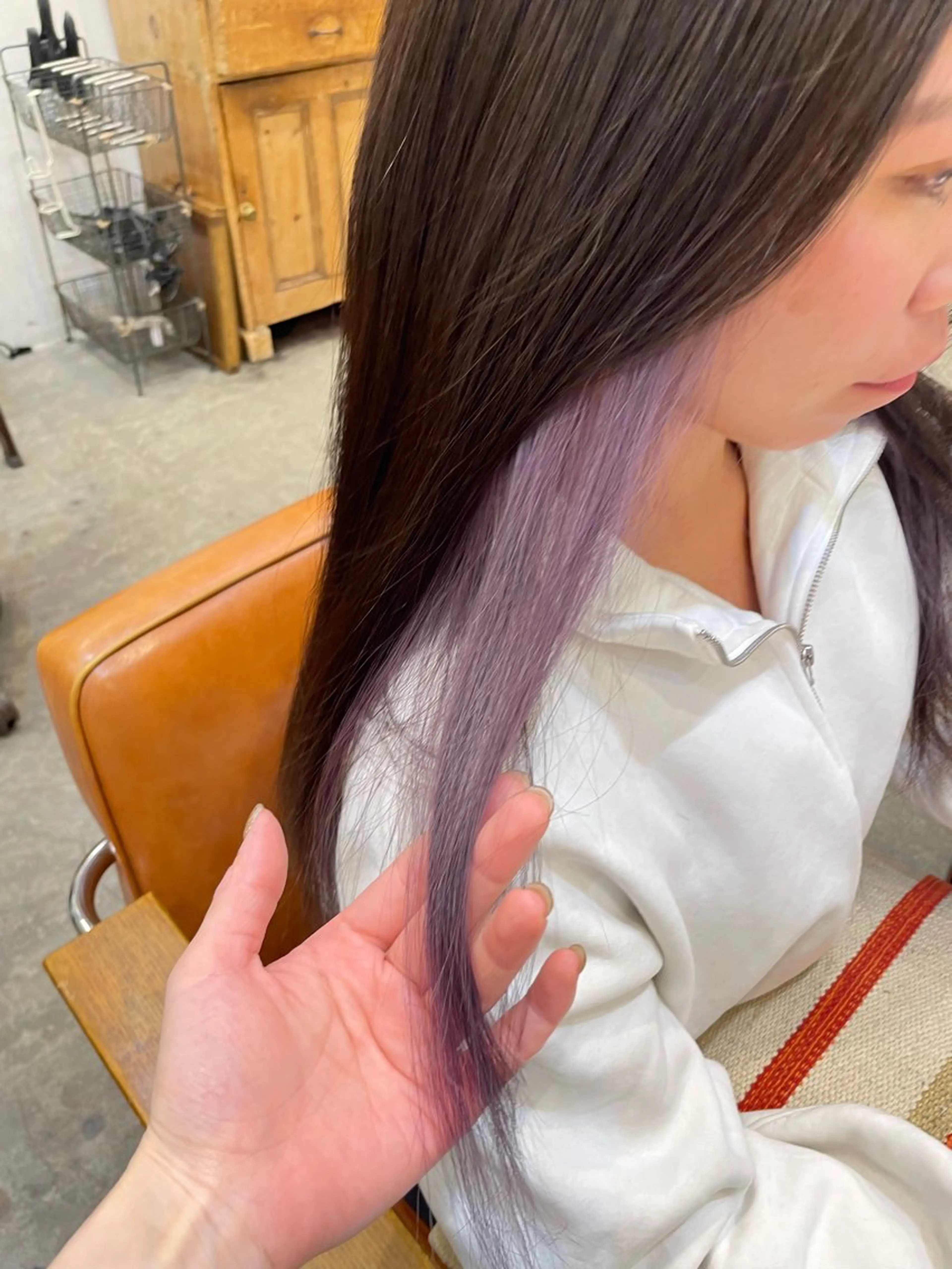 ロング 似合わせカットNo1 いちば ゆなのヘアスタイル